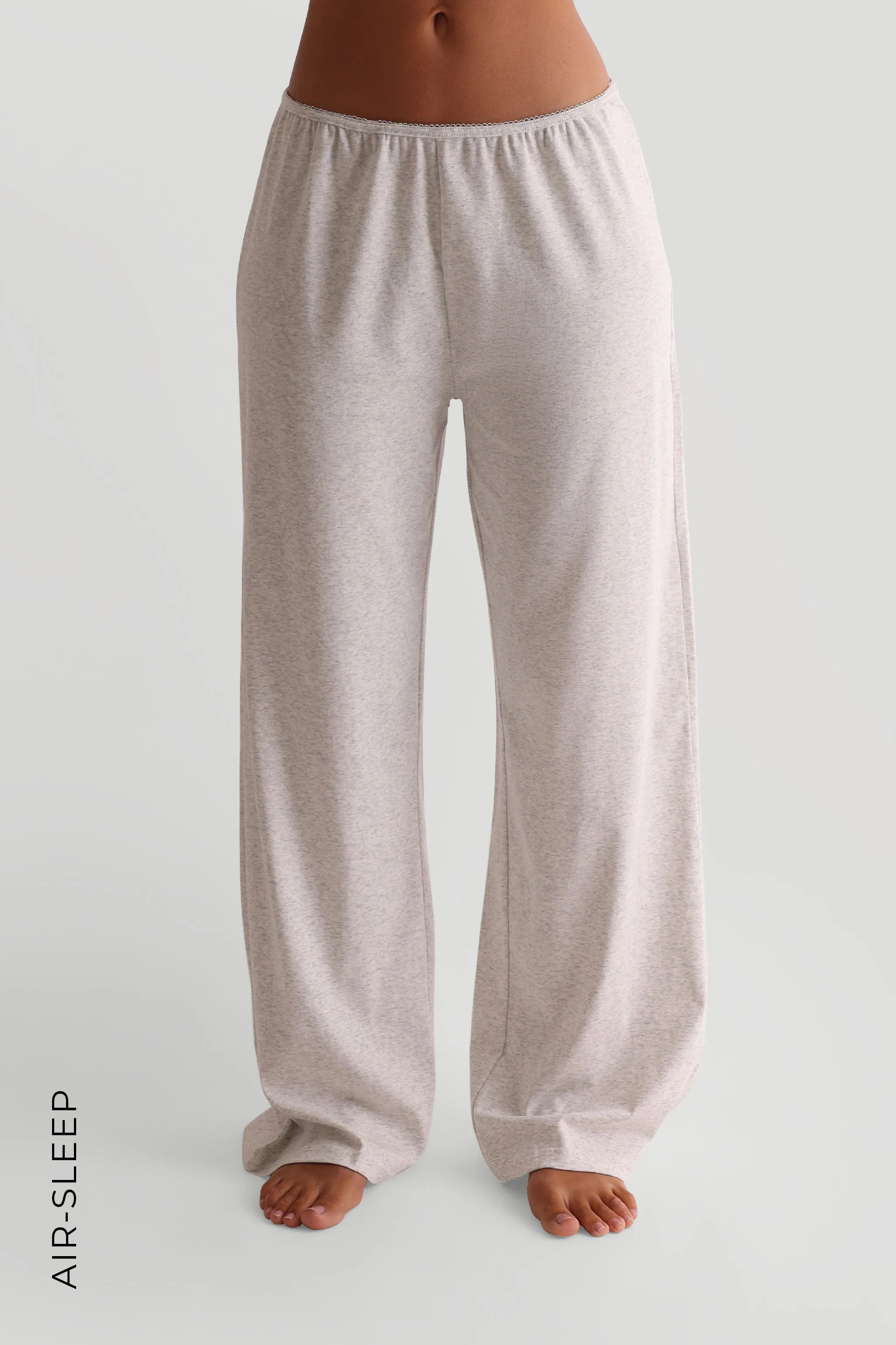 Air-Sleep Relaxed Pants - Light Heather Gray sold by My outfit online product image thumbnail 2