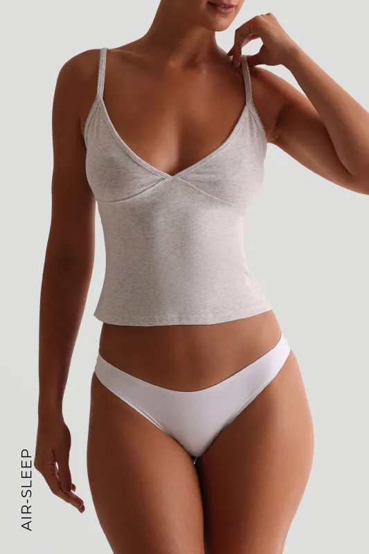 Air-Sleep Dream Cami - Light Heather Gray sold by My outfit online