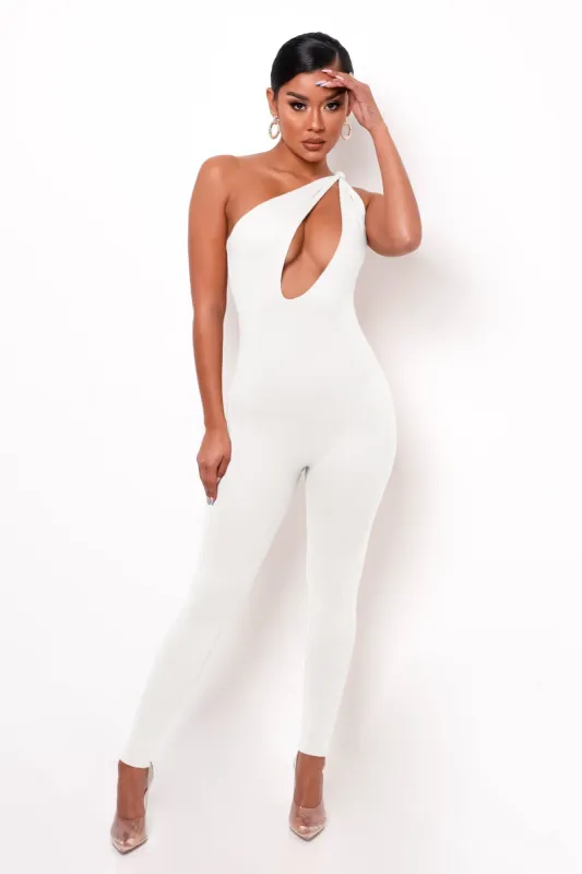 Ariana Jumpsuit - White sold by My outfit online
