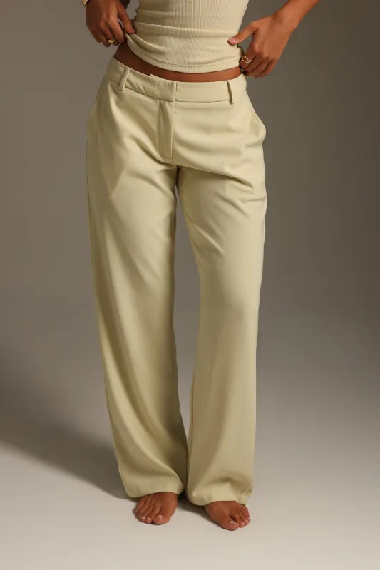 The Modern Straight Leg Trousers - Peppermint Tea sold by My outfit online