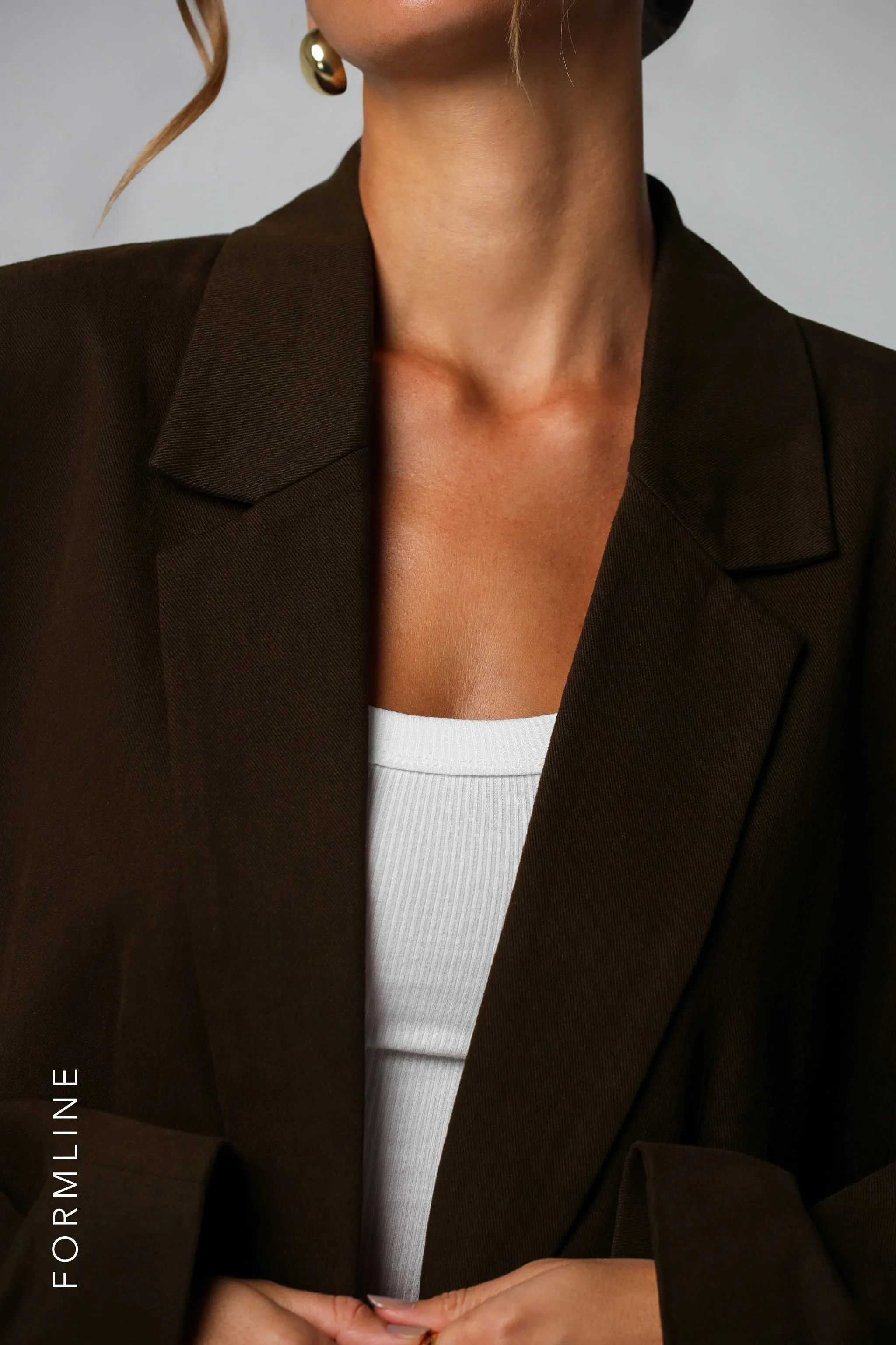 The Meridian Blazer - Brown Sugar sold by My outfit online product image thumbnail 3