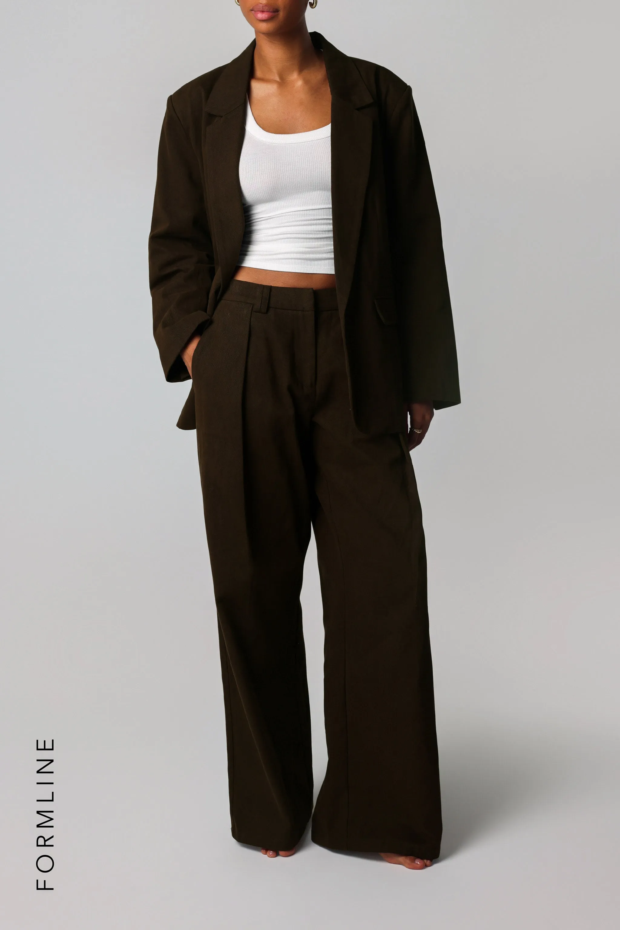The Meridian Blazer - Brown Sugar sold by My outfit online product image thumbnail 5