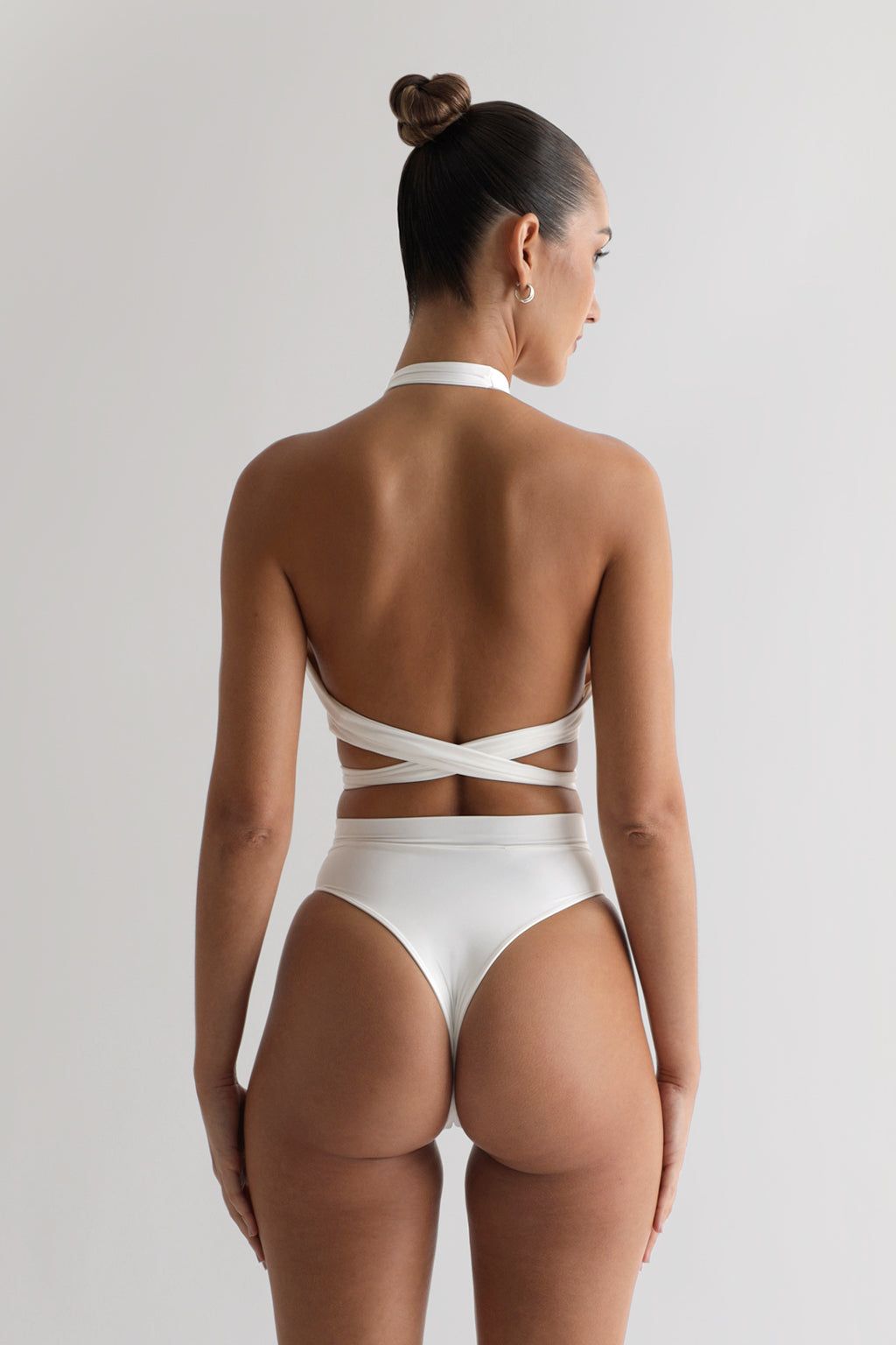 Gigi Multi Way Bikini Top - White sold by My outfit online product image thumbnail 2