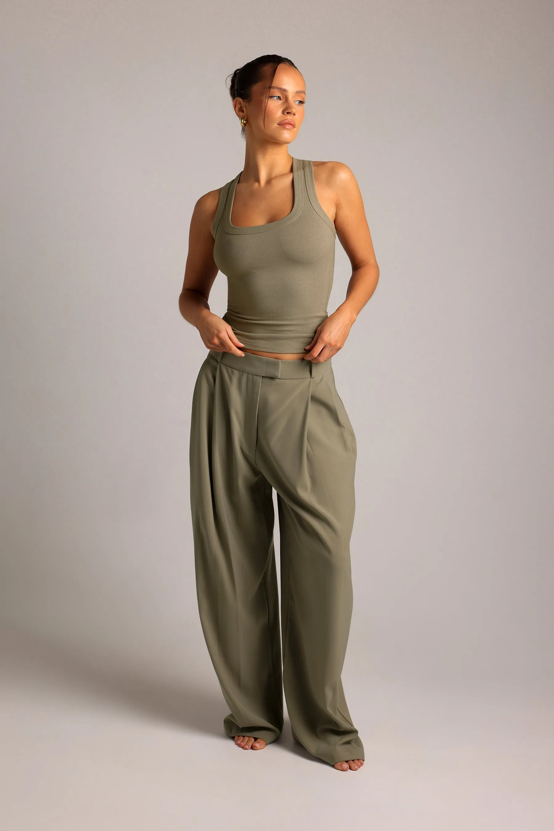 The Ivy Wide-Leg Trousers - Pistachio sold by My outfit online product image thumbnail 4