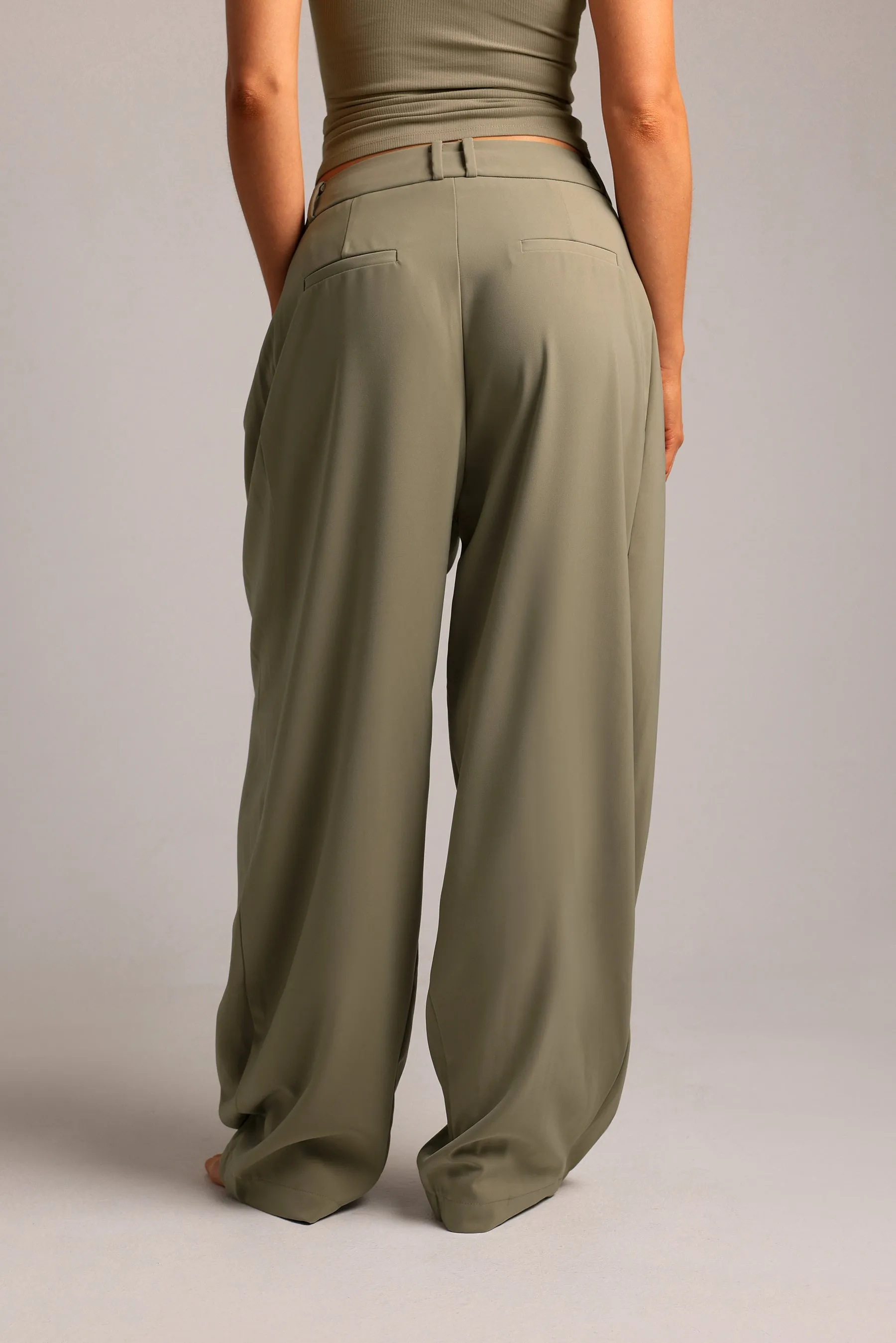 The Ivy Wide-Leg Trousers - Pistachio sold by My outfit online product image thumbnail 3