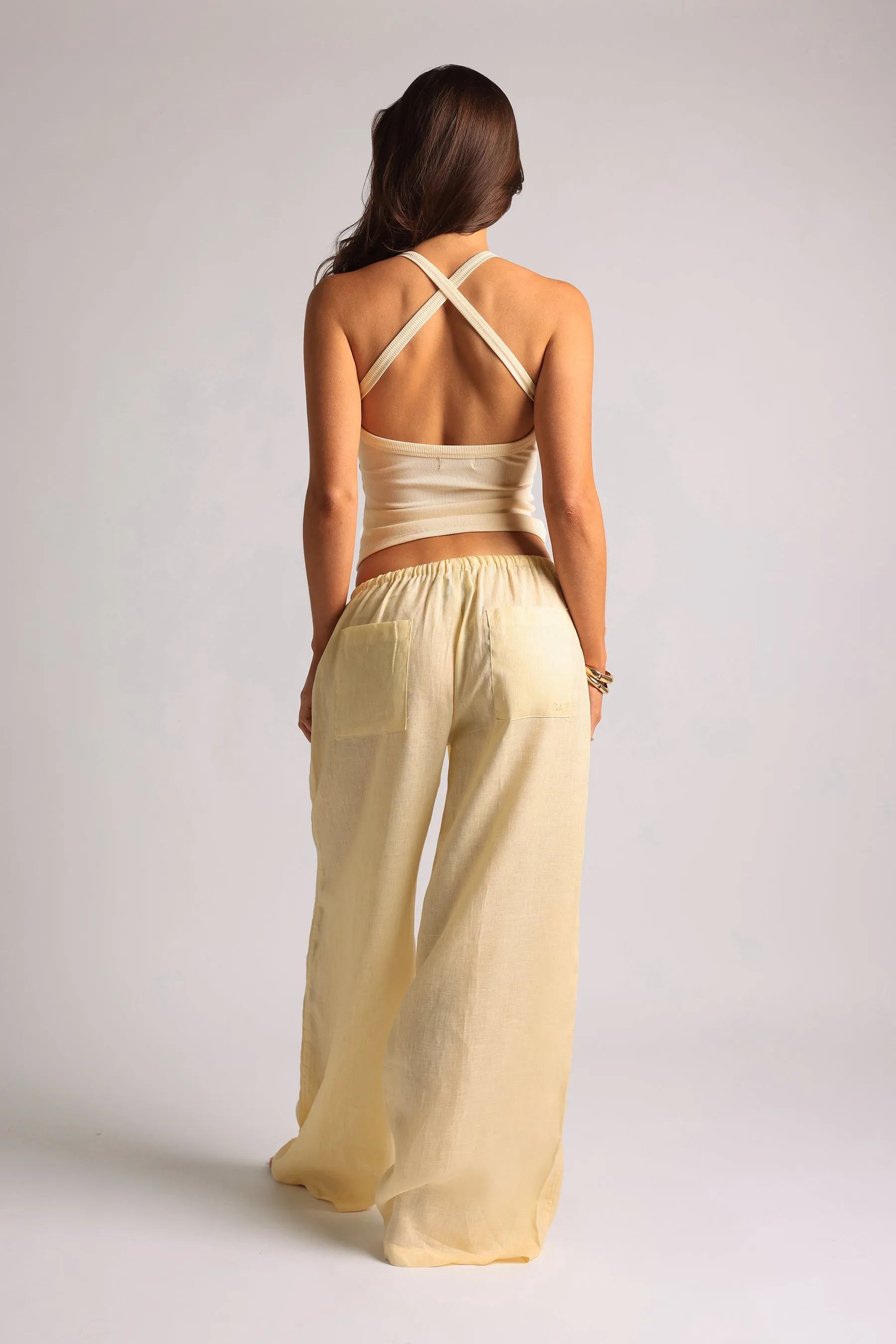 Heritage Linen Pants - Honeybutter sold by My outfit online product image thumbnail 5