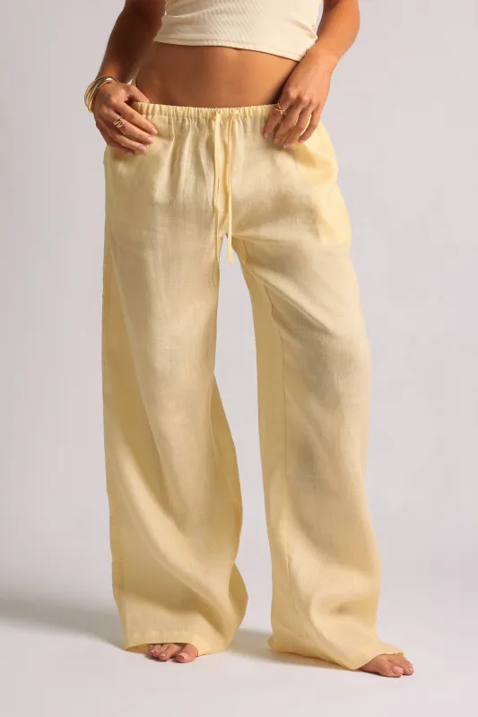 Heritage Linen Pants - Honeybutter made by My outfit online