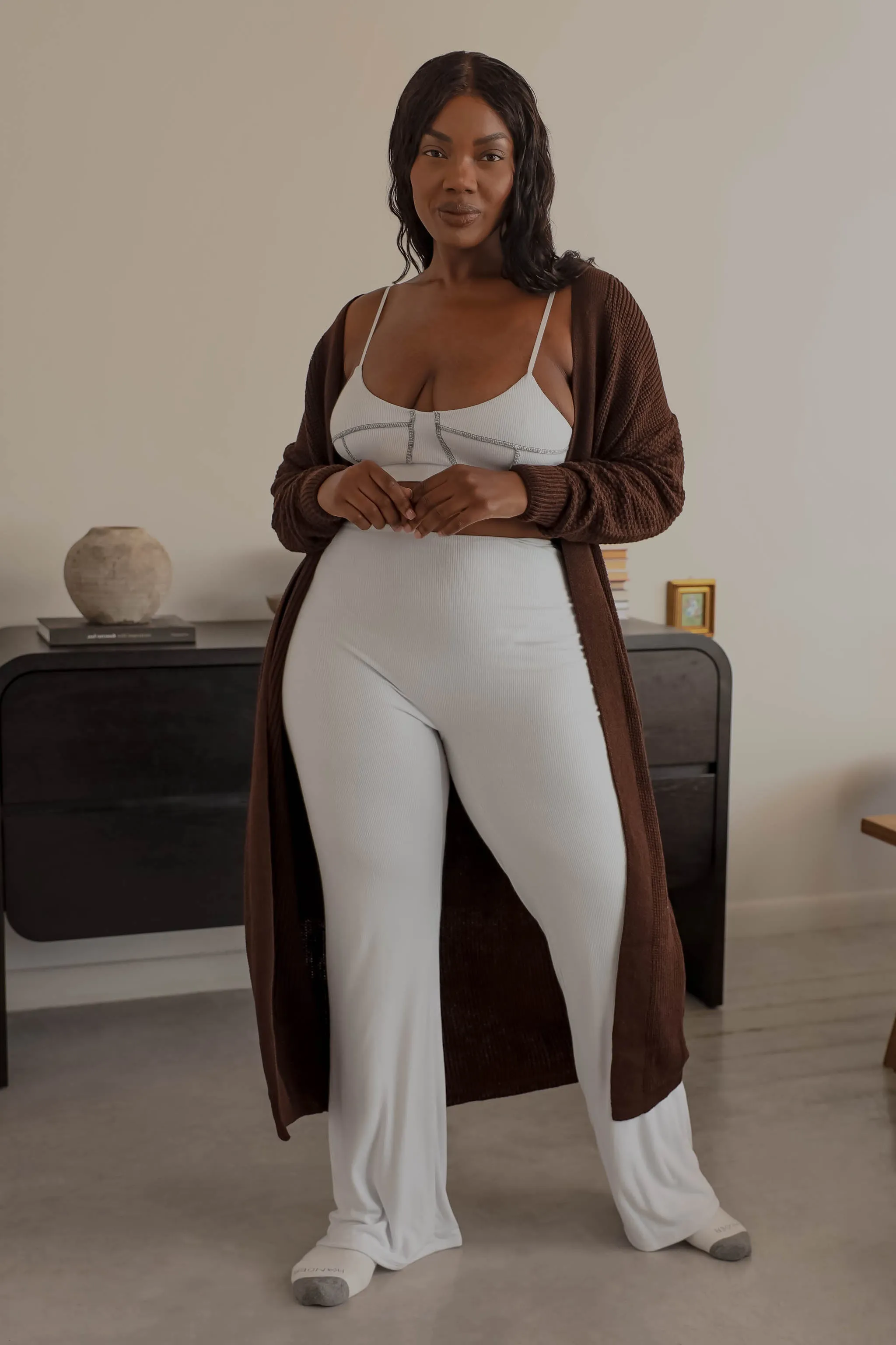 Essence Cotton Bralette - White sold by My outfit online product image thumbnail 4