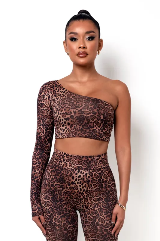 Half In Love Crop Top - Jaguar sold by My outfit online