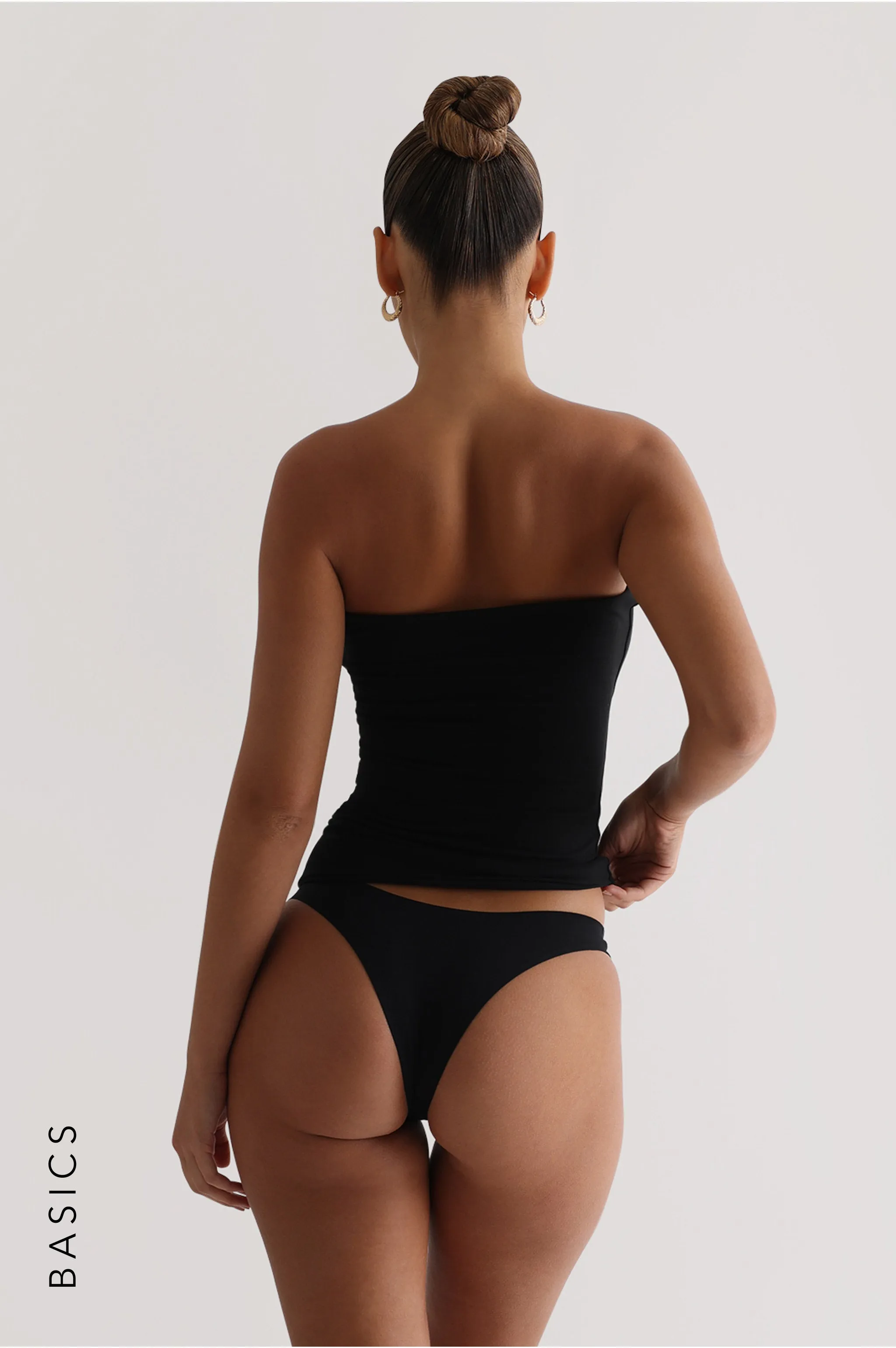 CLASSIC FULL-LENGTH TUBE TOP - Black sold by My outfit online product image thumbnail 2