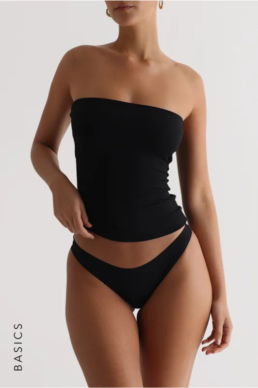 Classic Full-Length Tube Top - Black sold by My outfit online