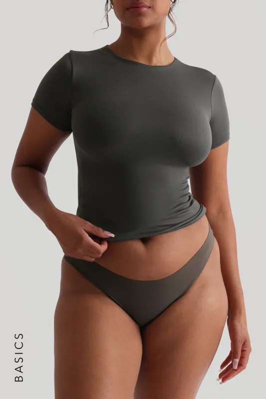 Mist Short Sleeve T-Shirt - Midnight Gray sold by My outfit online