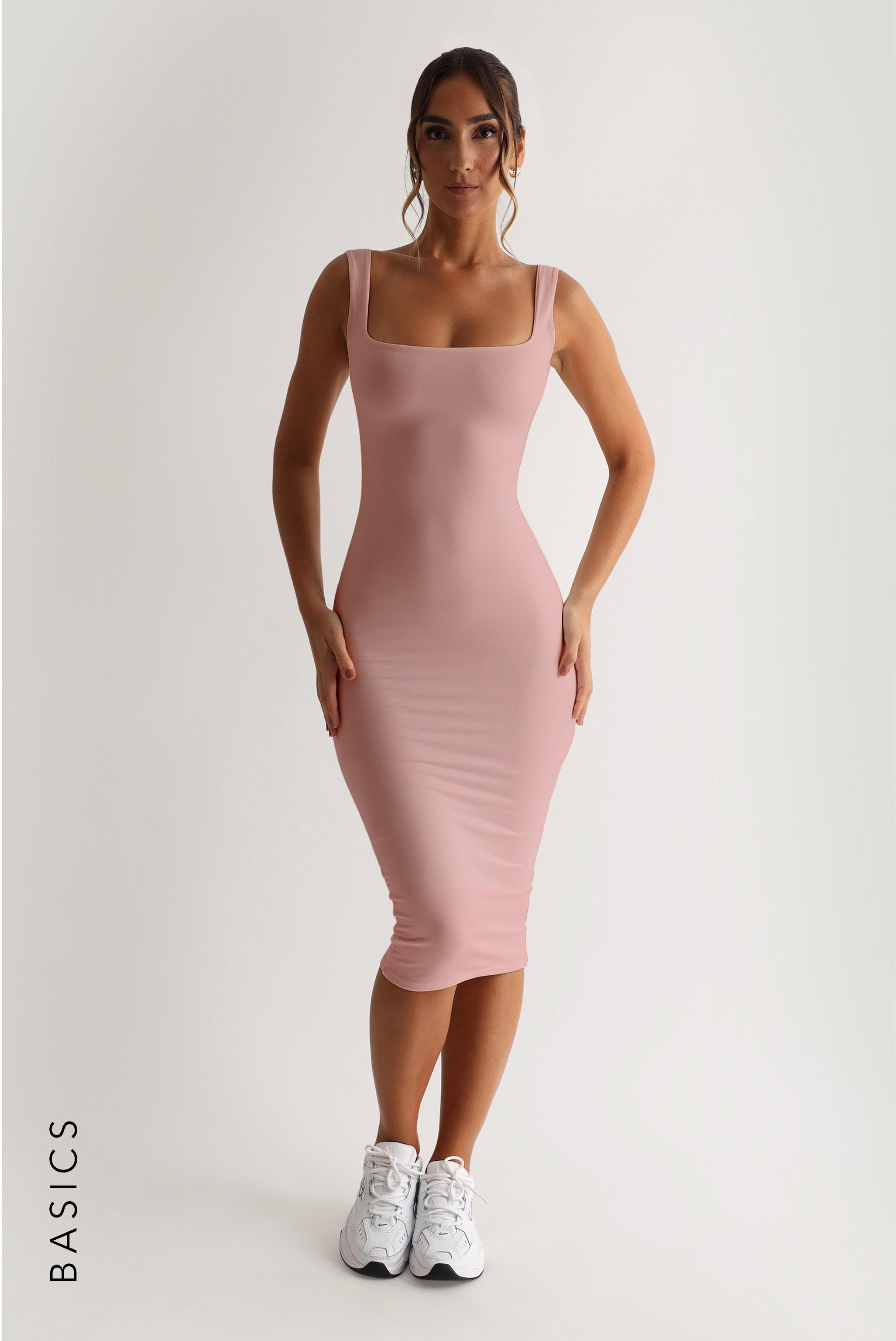 Low Back Midi Dress - Light Rose sold by My outfit online product image thumbnail 4