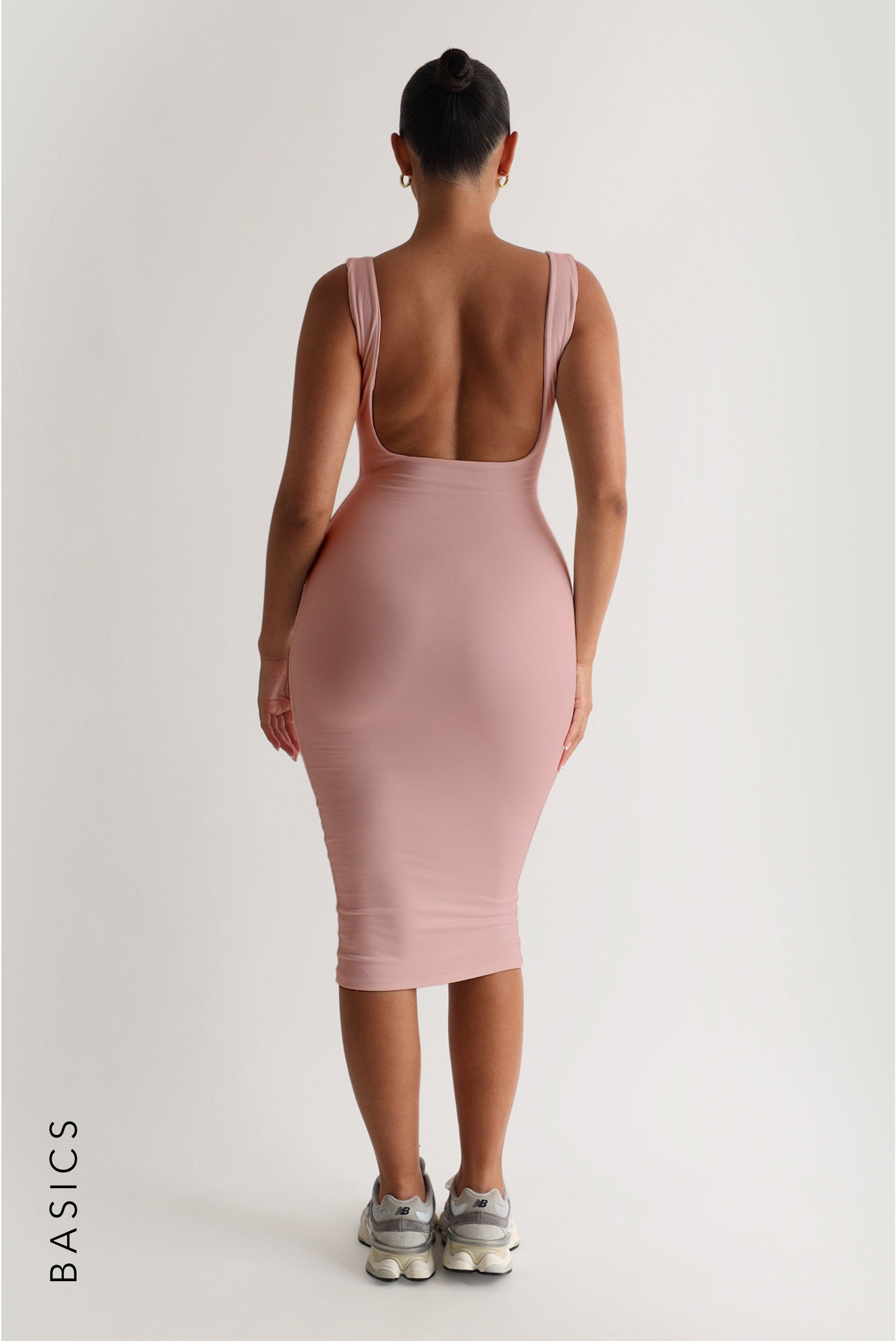 Low Back Midi Dress - Light Rose sold by My outfit online product image thumbnail 2