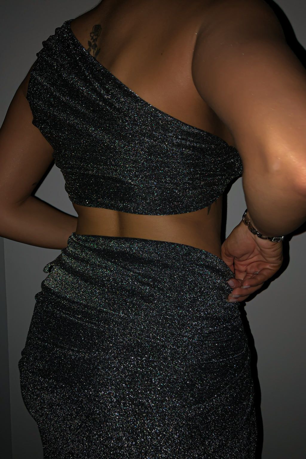 The Sable Glitter Two Piece Set - Black sold by My outfit online product image thumbnail 3