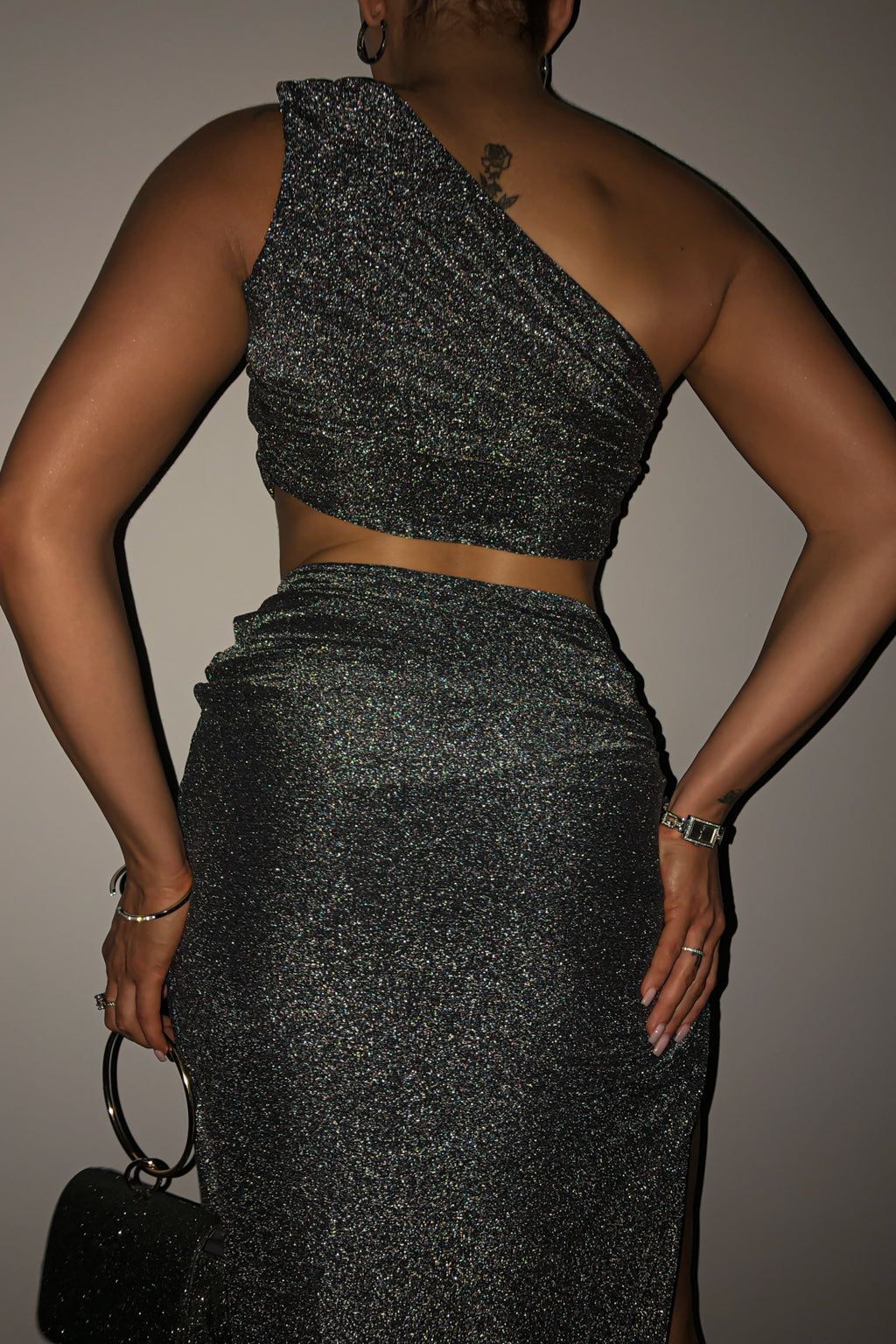 The Sable Glitter Two Piece Set - Black sold by My outfit online product image thumbnail 4