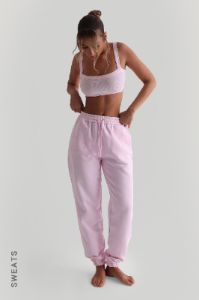 Jogger Fit Sweatpants - Soft Pink sold by My outfit online