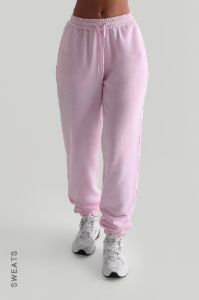 Jogger Fit Sweatpants - Soft Pink sold by My outfit online