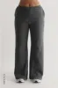 Structured Wide Leg Sweatpants - Midnight Gray sold by My outfit online