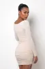 Olivia Mini Dress - Vanilla sold by My outfit online