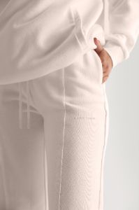 Structured Wide Leg Sweatpants  - Pearl sold by My outfit online