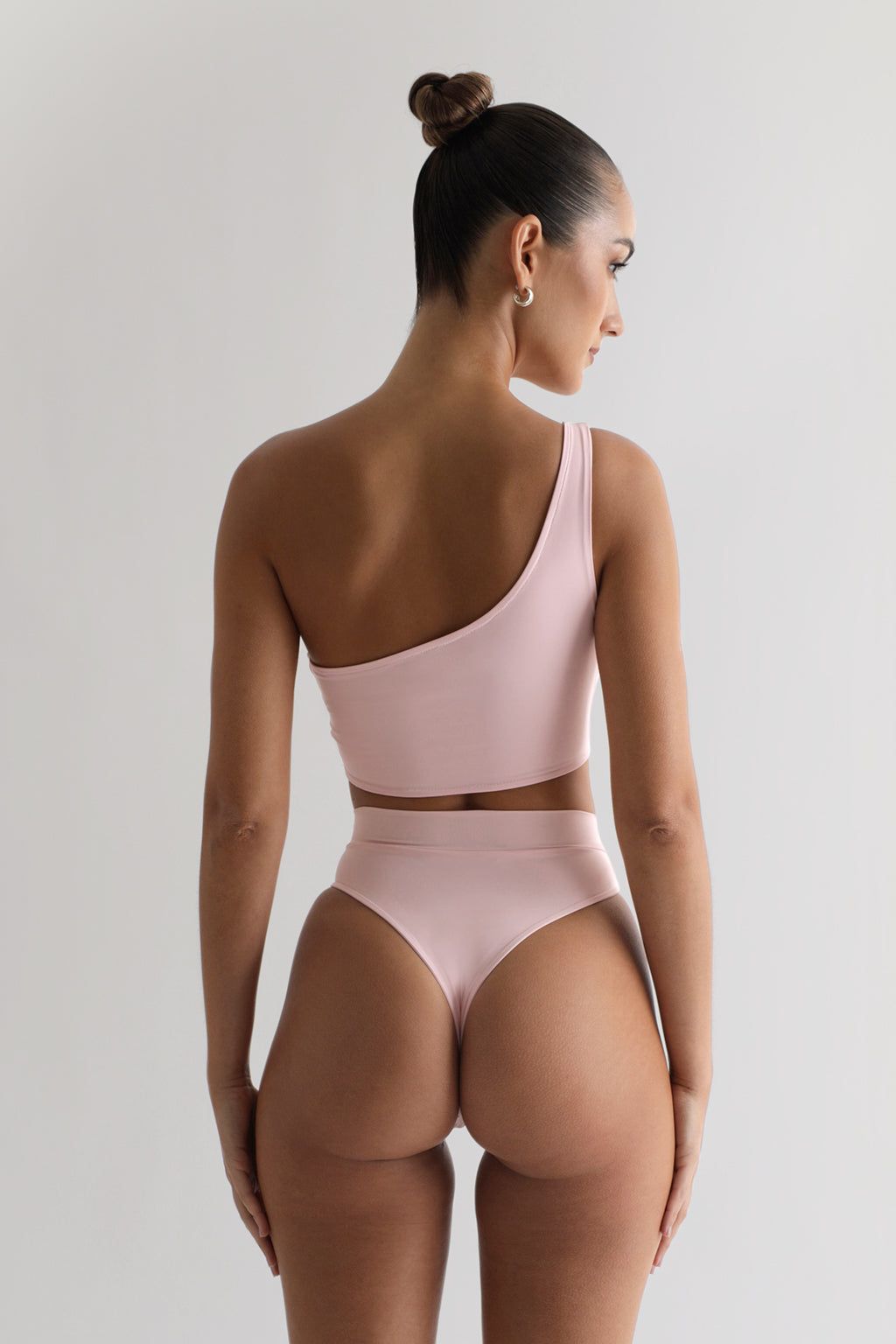 Luca High Waisted Bikini Bottoms - Pink sold by My outfit online product image thumbnail 4