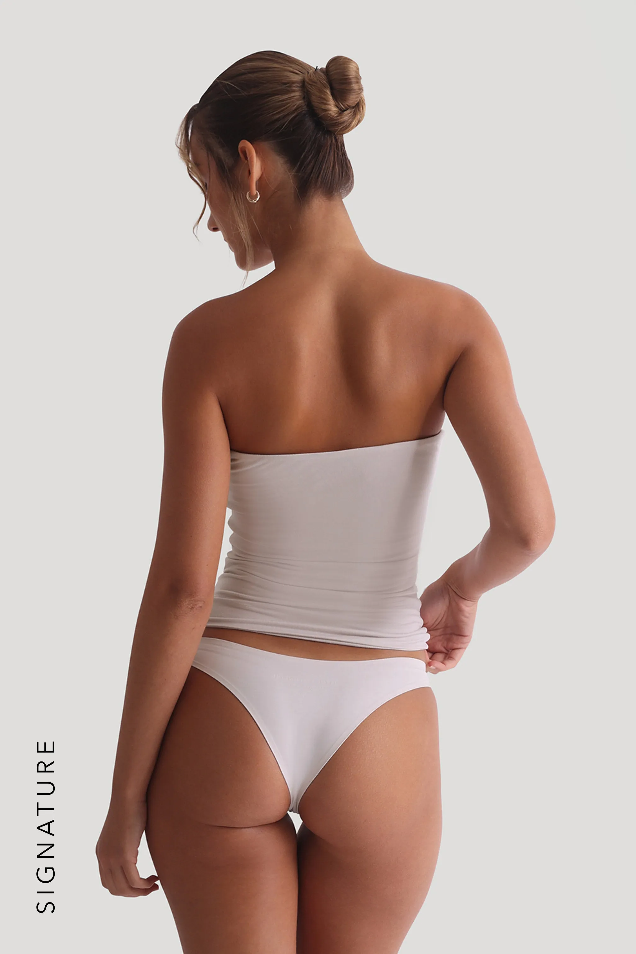 Classic Full-Length Tube Top - Soft Beige sold by My outfit online product image thumbnail 2