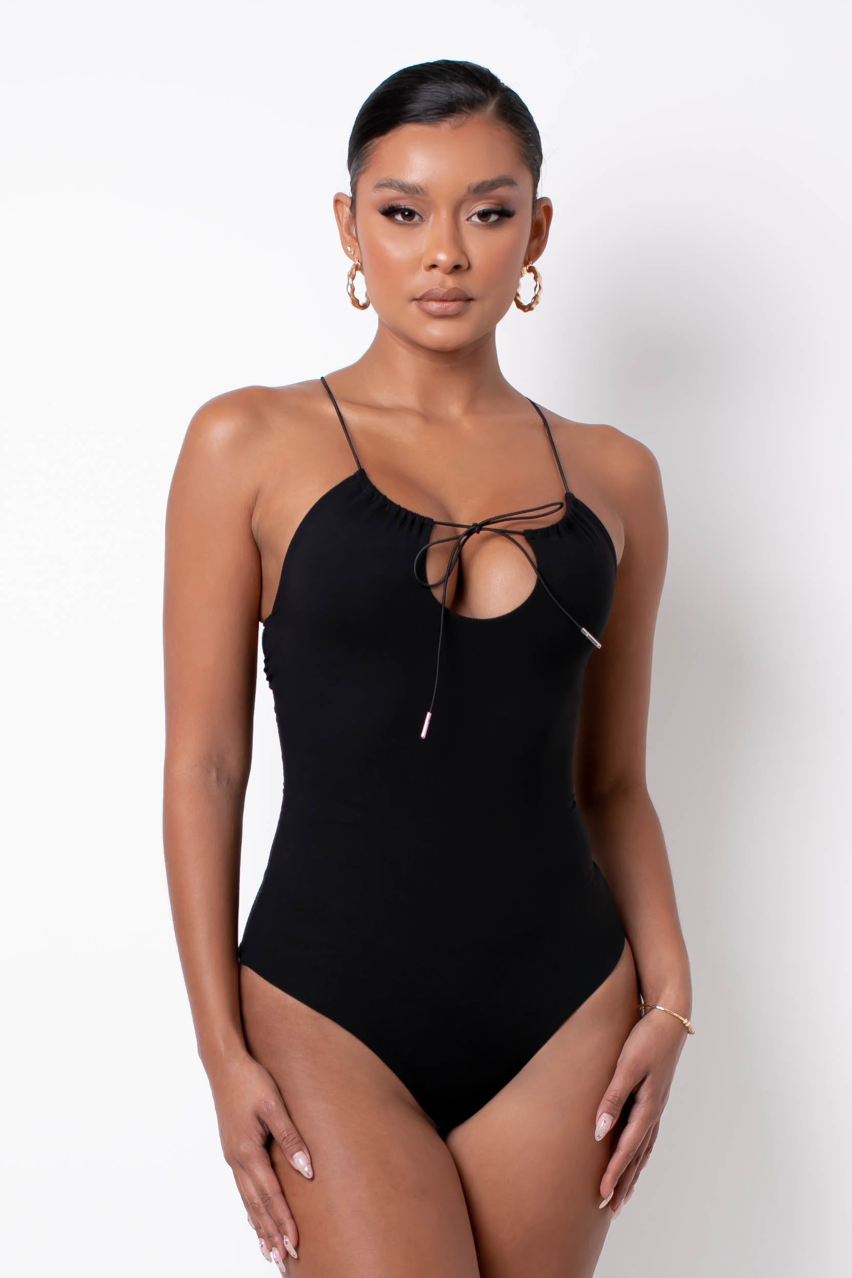 Blissful Bodysuit - Black sold by My outfit online product image thumbnail 3