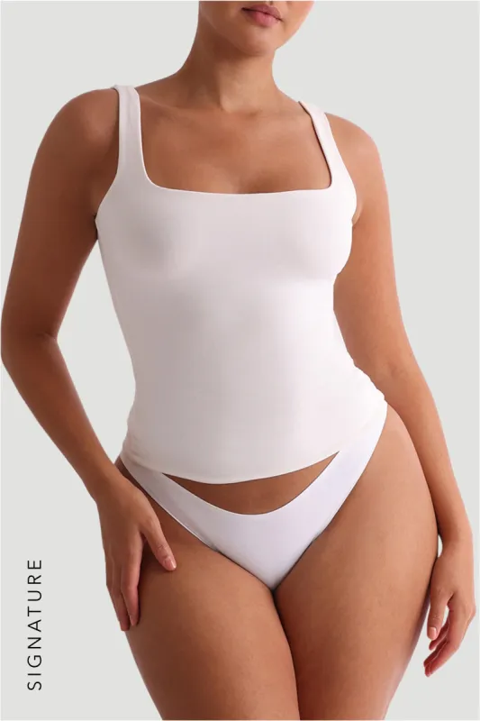 Second Skin Tank Top - White sold by My outfit online