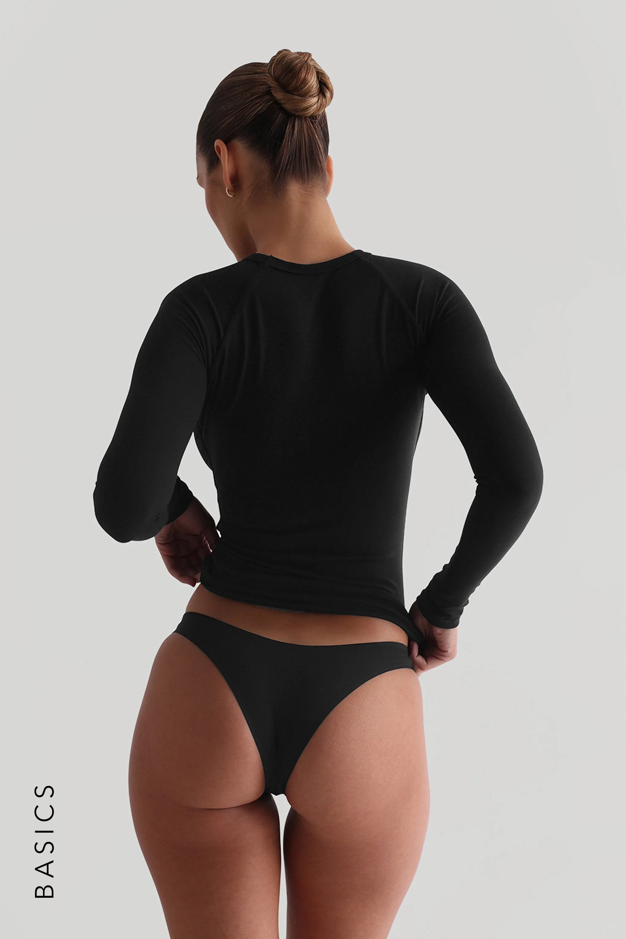 Everyday Long Sleeve T-Shirt - Black sold by My outfit online product image thumbnail 2