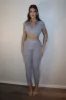 Kim Bandage Pants - Gray sold by My outfit online