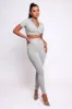 Kim Bandage Pants - Gray sold by My outfit online