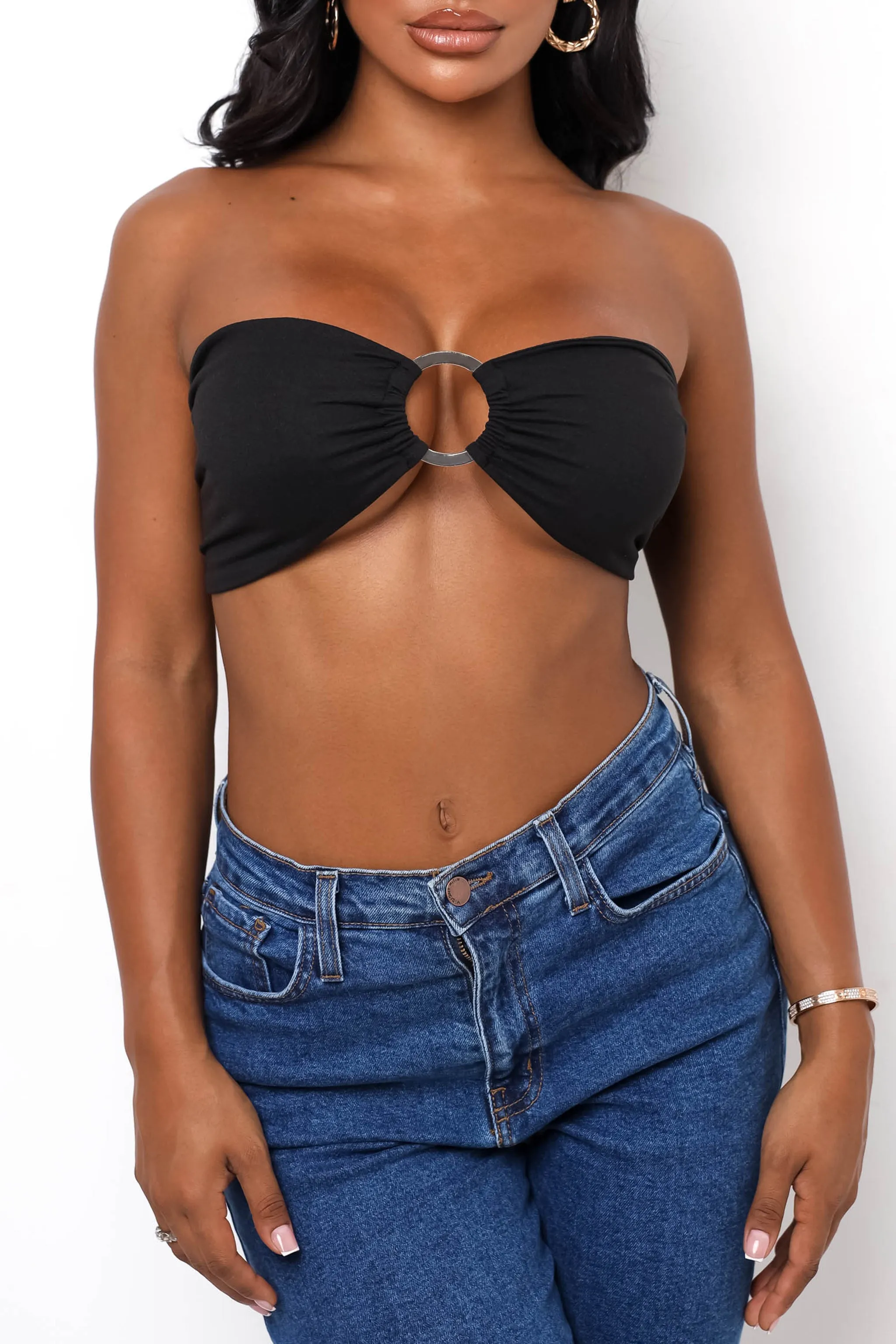 A Versatile Crop Top- Black sold by My outfit online product image thumbnail 3