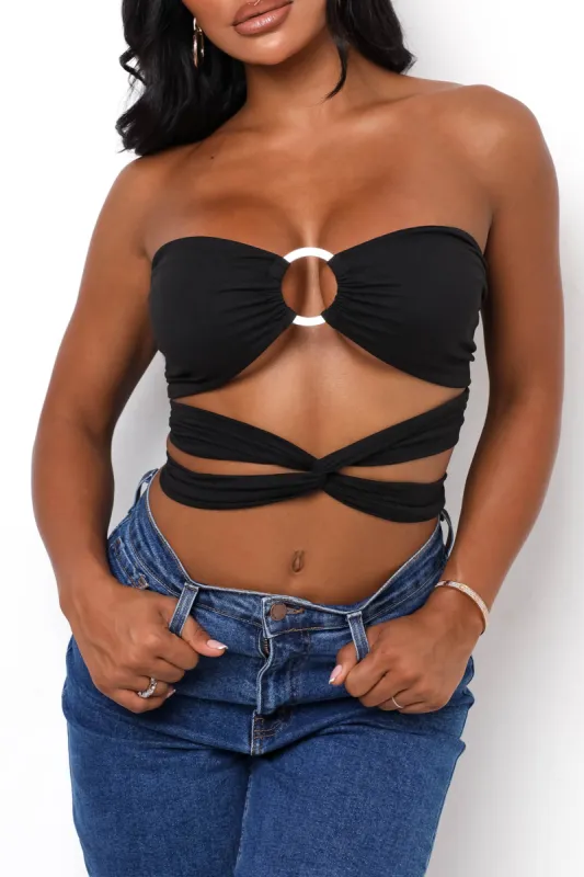 A Versatile Crop Top- Black sold by My outfit online