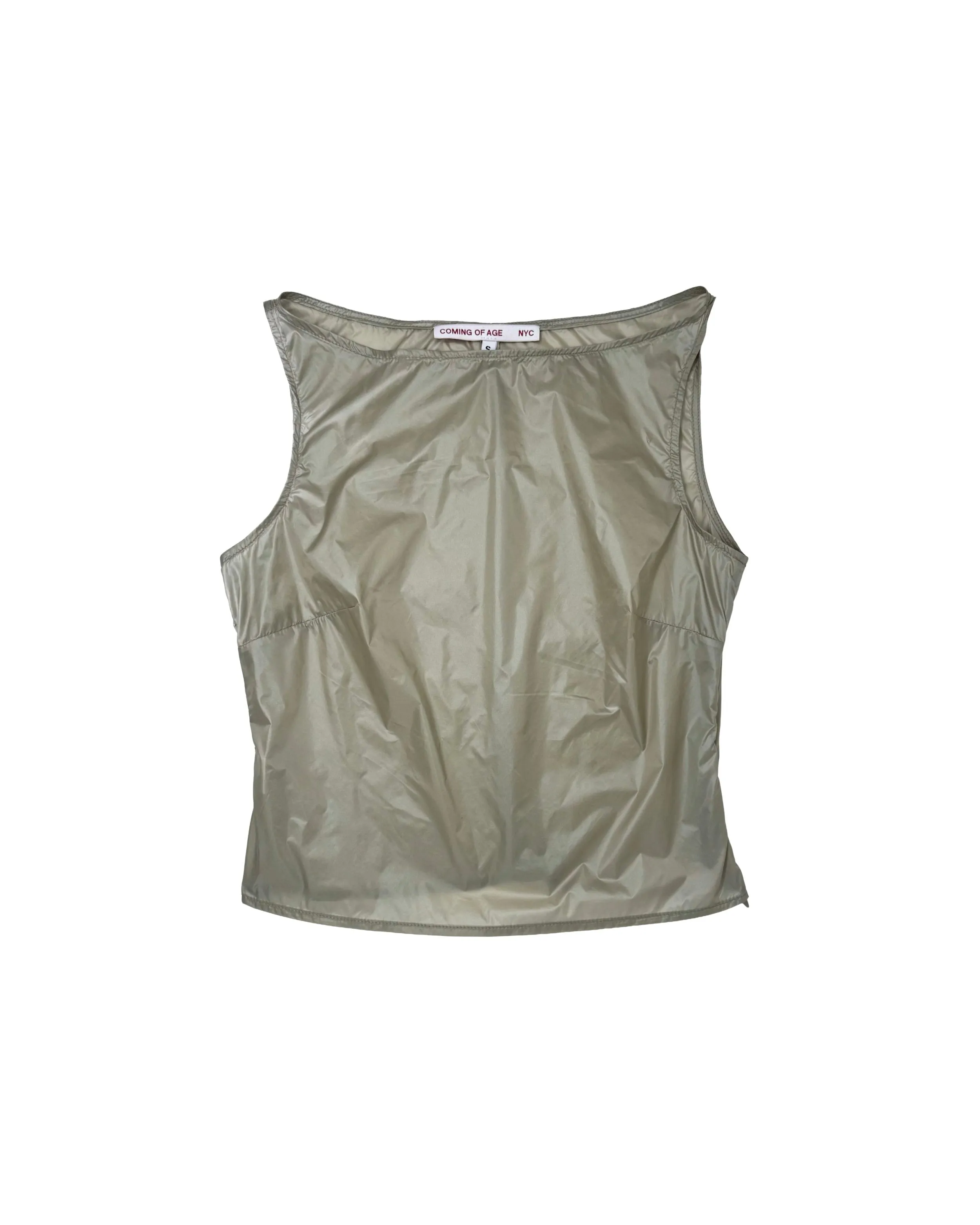 BOATNECK TOP IN UMBER sold by Coming of Age