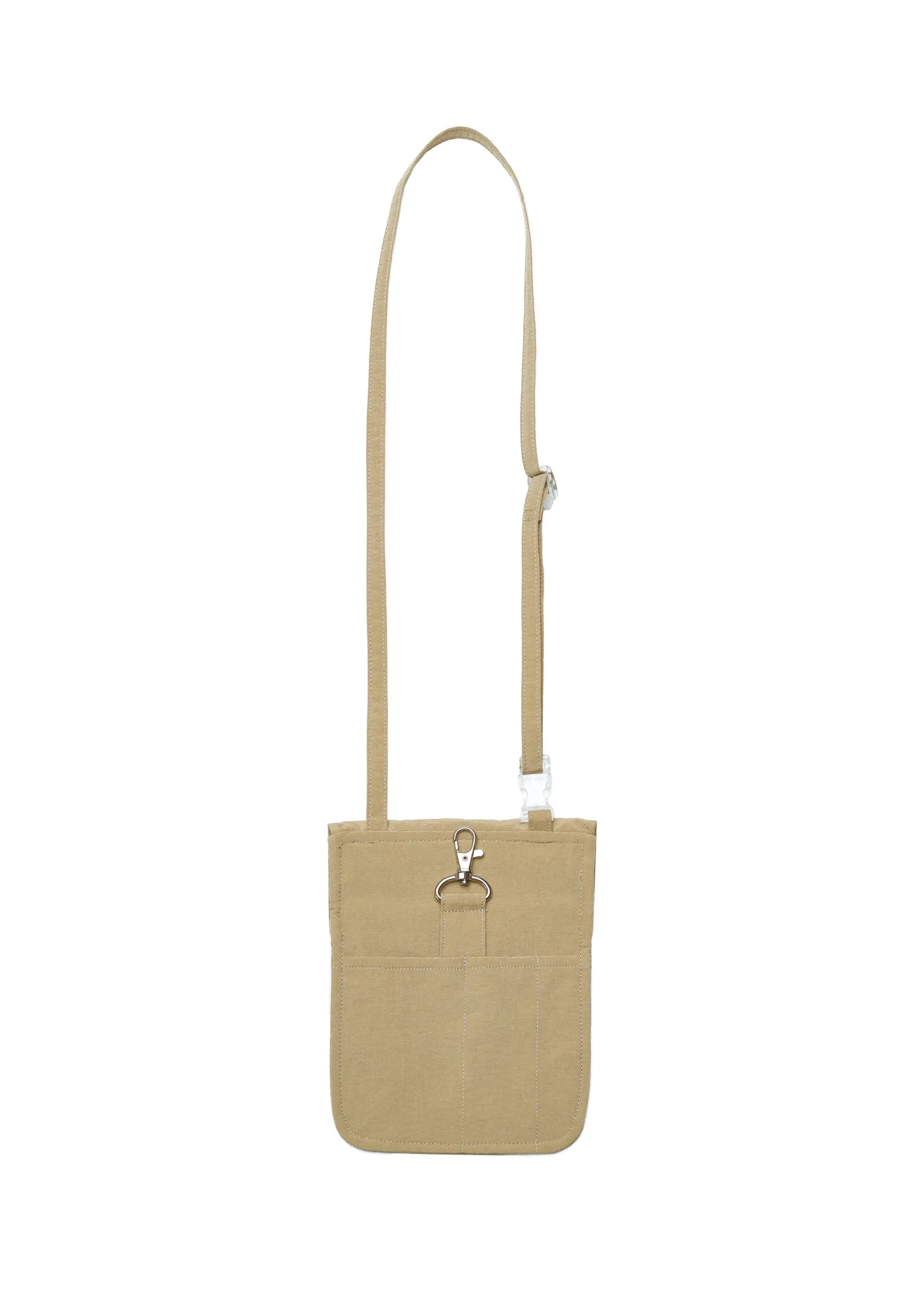 TRAVEL SLING IN TAN NYLON sold by Coming of Age product image thumbnail 4