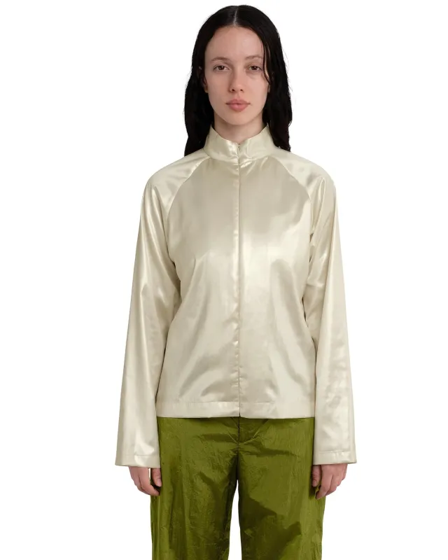 LIGHTWEIGHT BOMBER IN PEARL made by Coming of Age