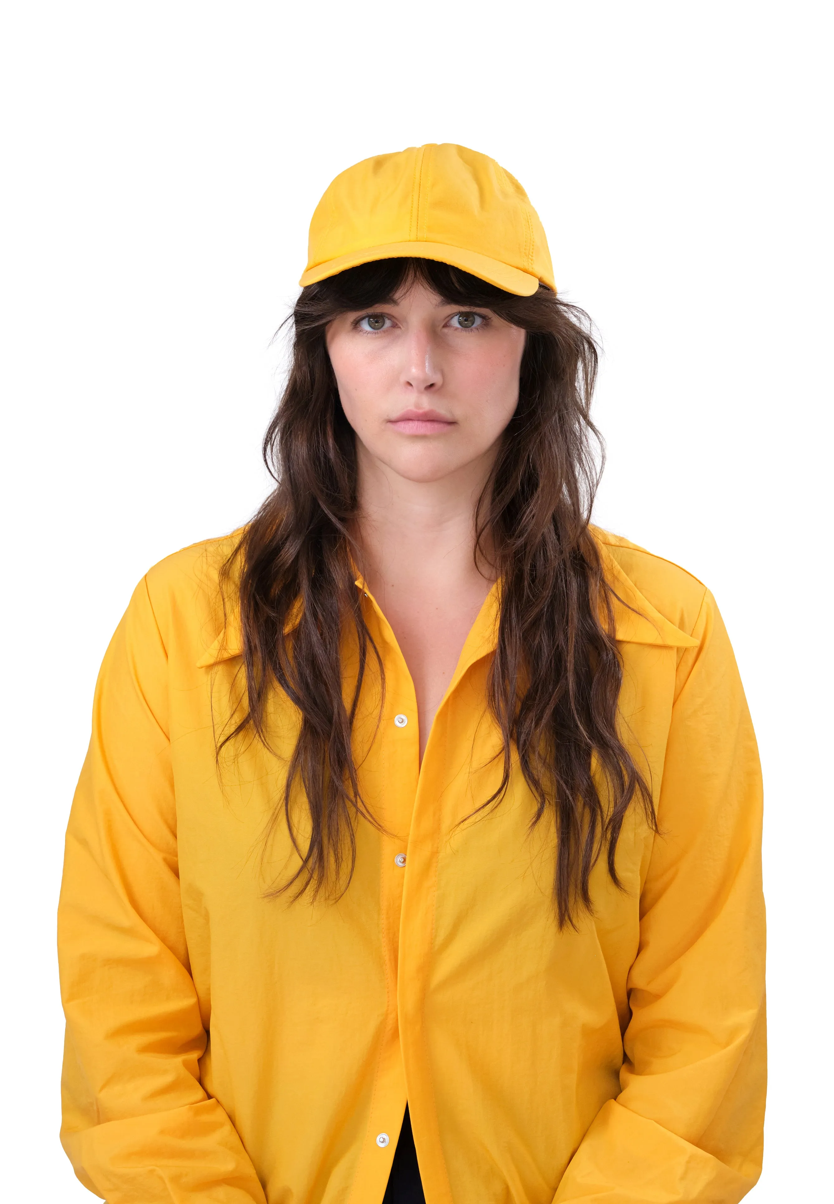 MUSTARD NYLON BASEBALL HAT sold by Coming of Age product image thumbnail 2