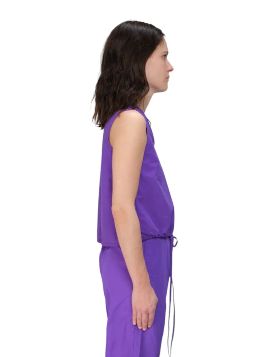NYLON PURPLE PULLOVER VEST sold by Coming of Age product image thumbnail 2