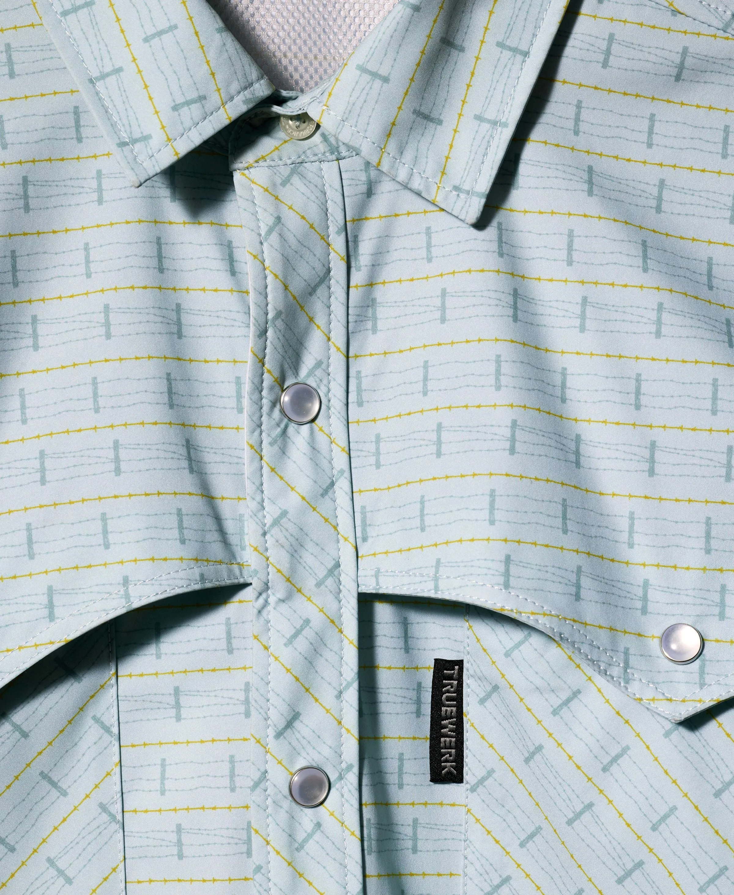 Western Cloud Short Sleeve Shirt sold by Truewerk product image thumbnail 2