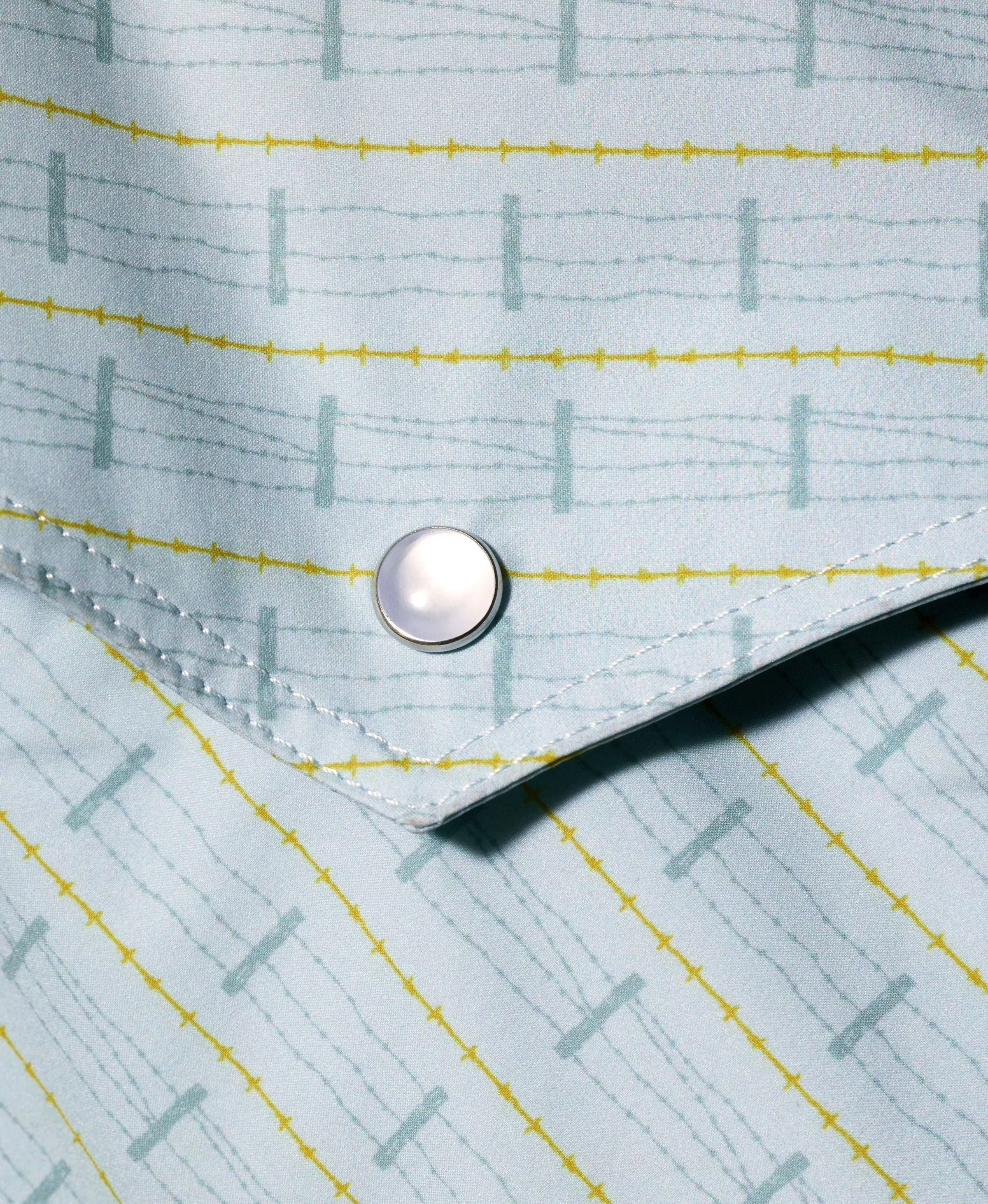 Western Cloud Short Sleeve Shirt sold by Truewerk product image thumbnail 3