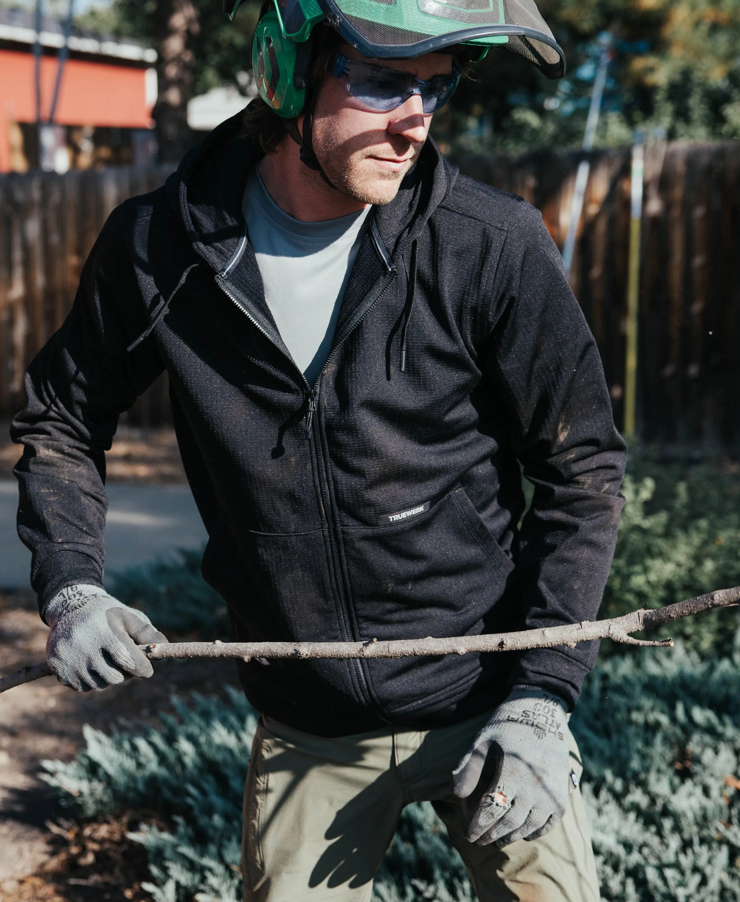 M1 Zip Up Hoodie sold by Truewerk product image thumbnail 2