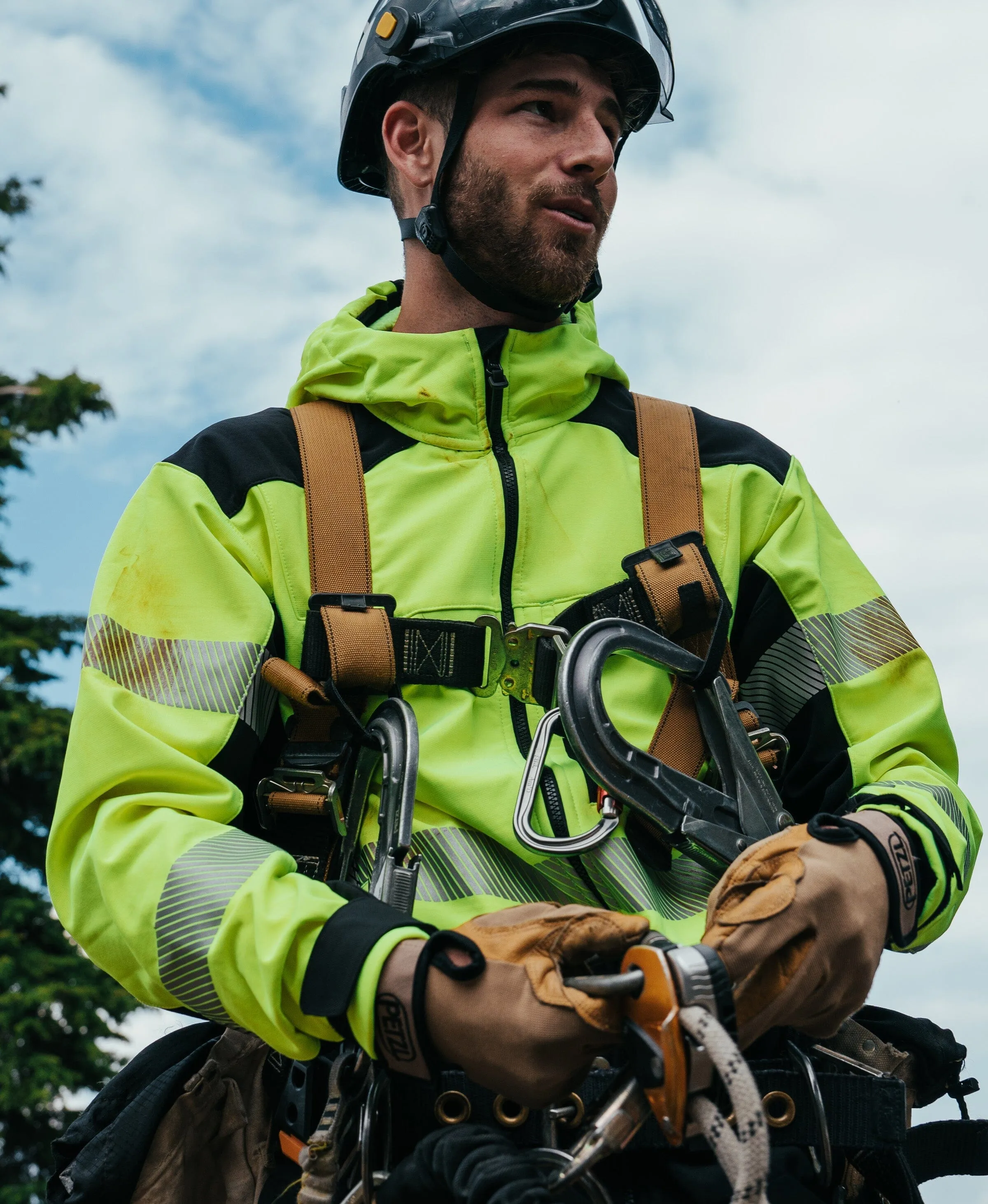 S3 Solution Hoodie - Hi Vis sold by Truewerk product image thumbnail 2