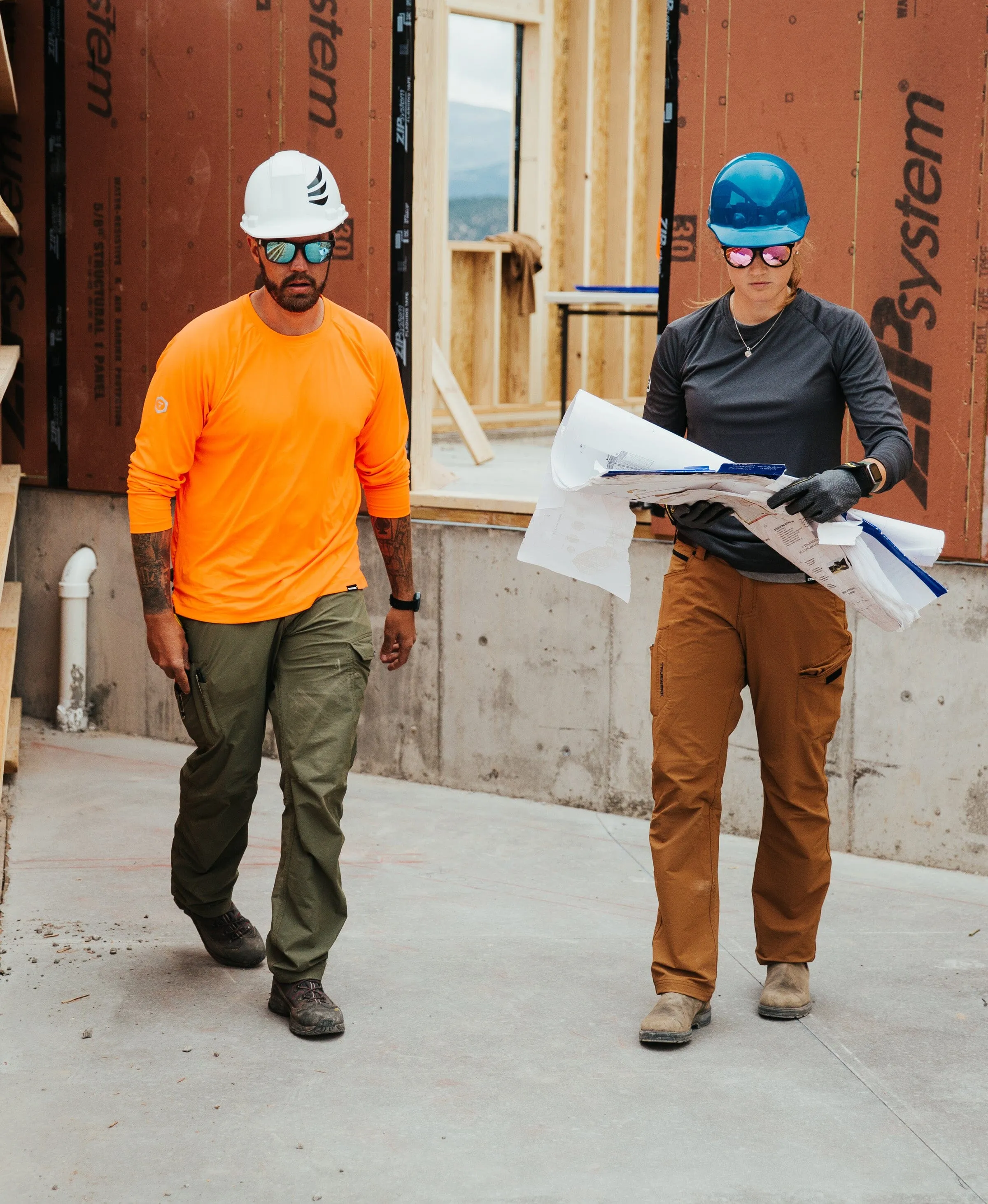 Women's B1 Long Sleeve Tee sold by Truewerk product image thumbnail 4