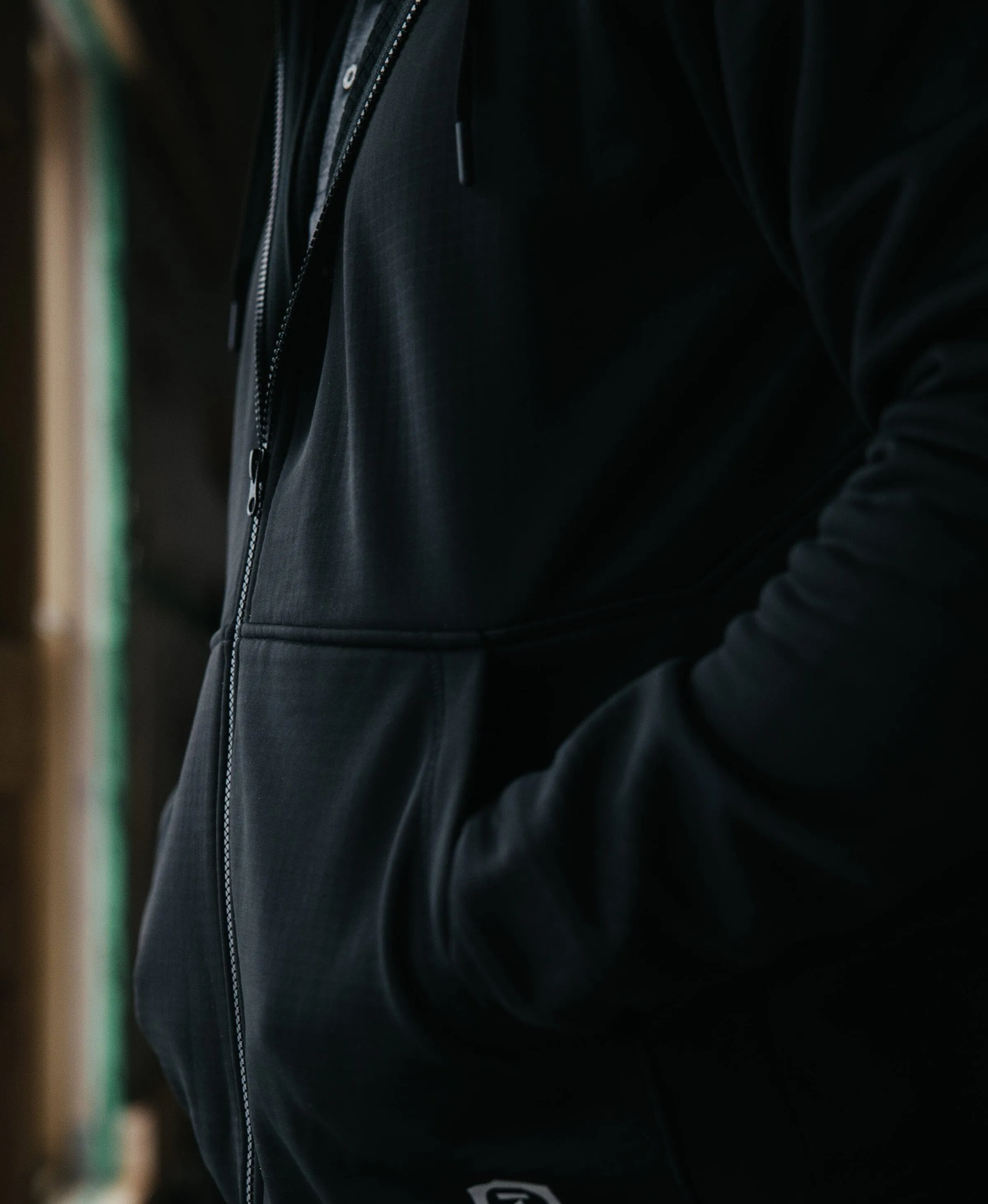 M2 Grid Zip Up Hoodie sold by Truewerk product image thumbnail 5