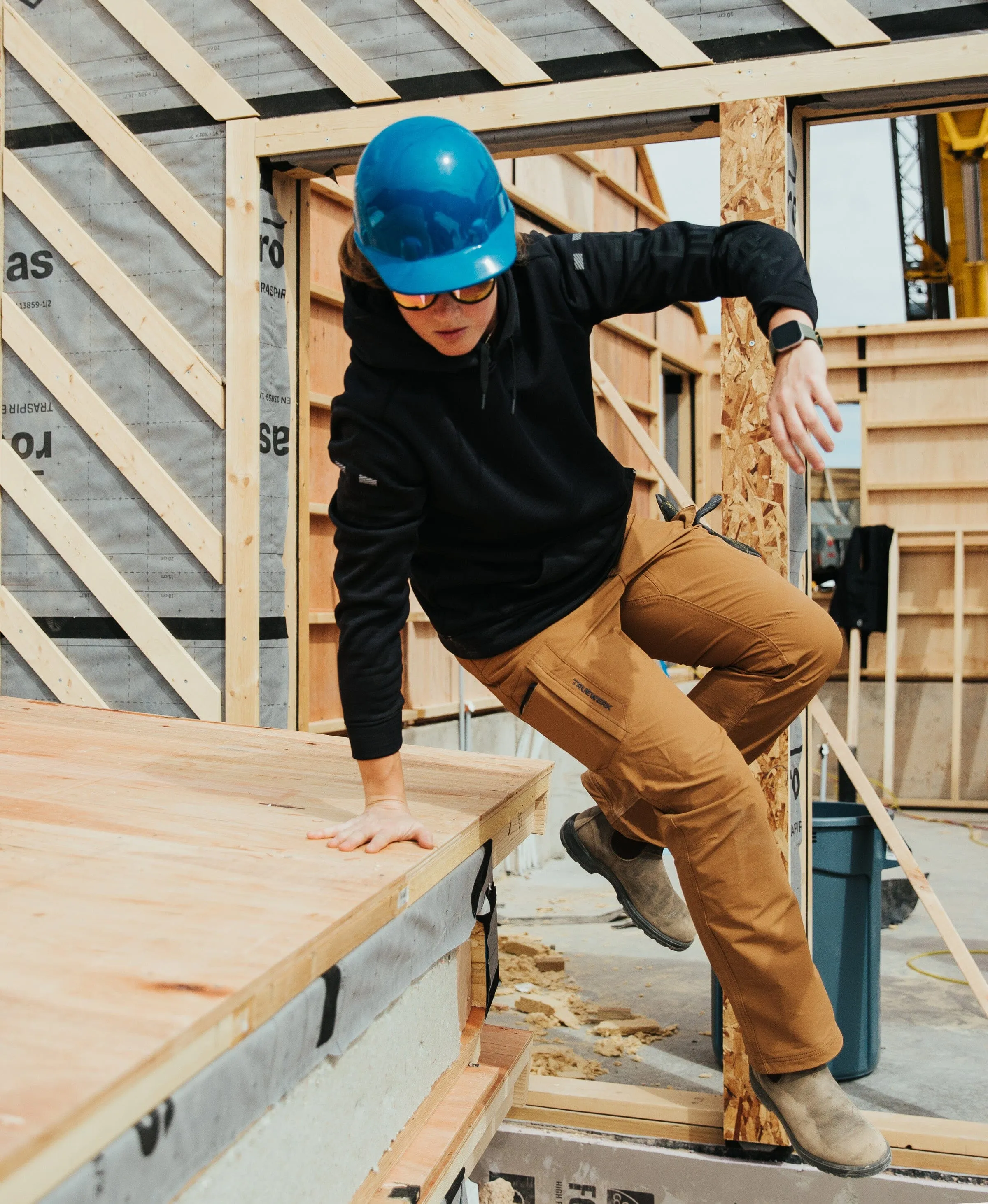 Women's M2 Grid Hoodie sold by Truewerk product image thumbnail 5