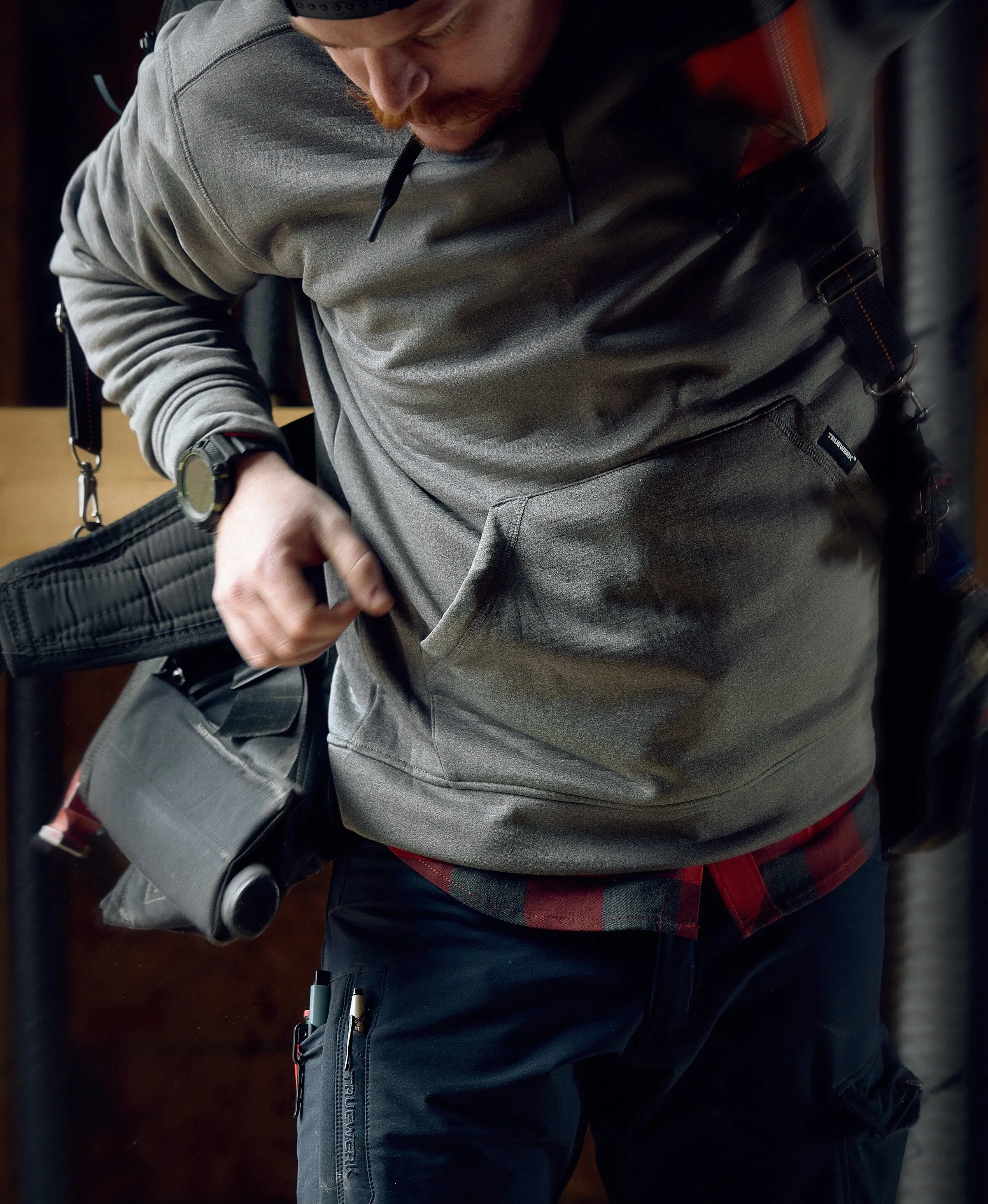 M2 Grid Hoodie sold by Truewerk product image thumbnail 2