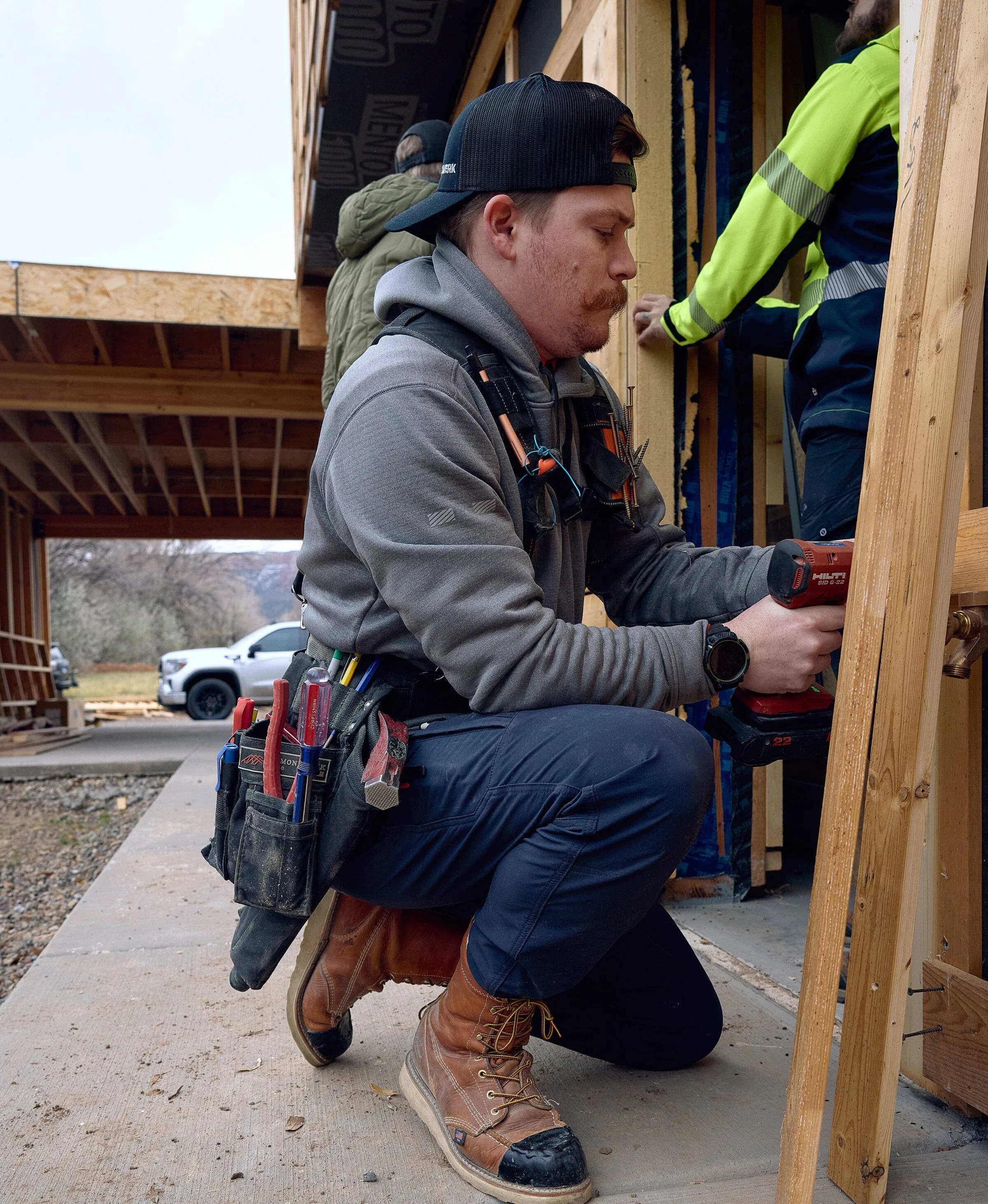 M2 Grid Hoodie sold by Truewerk product image thumbnail 3