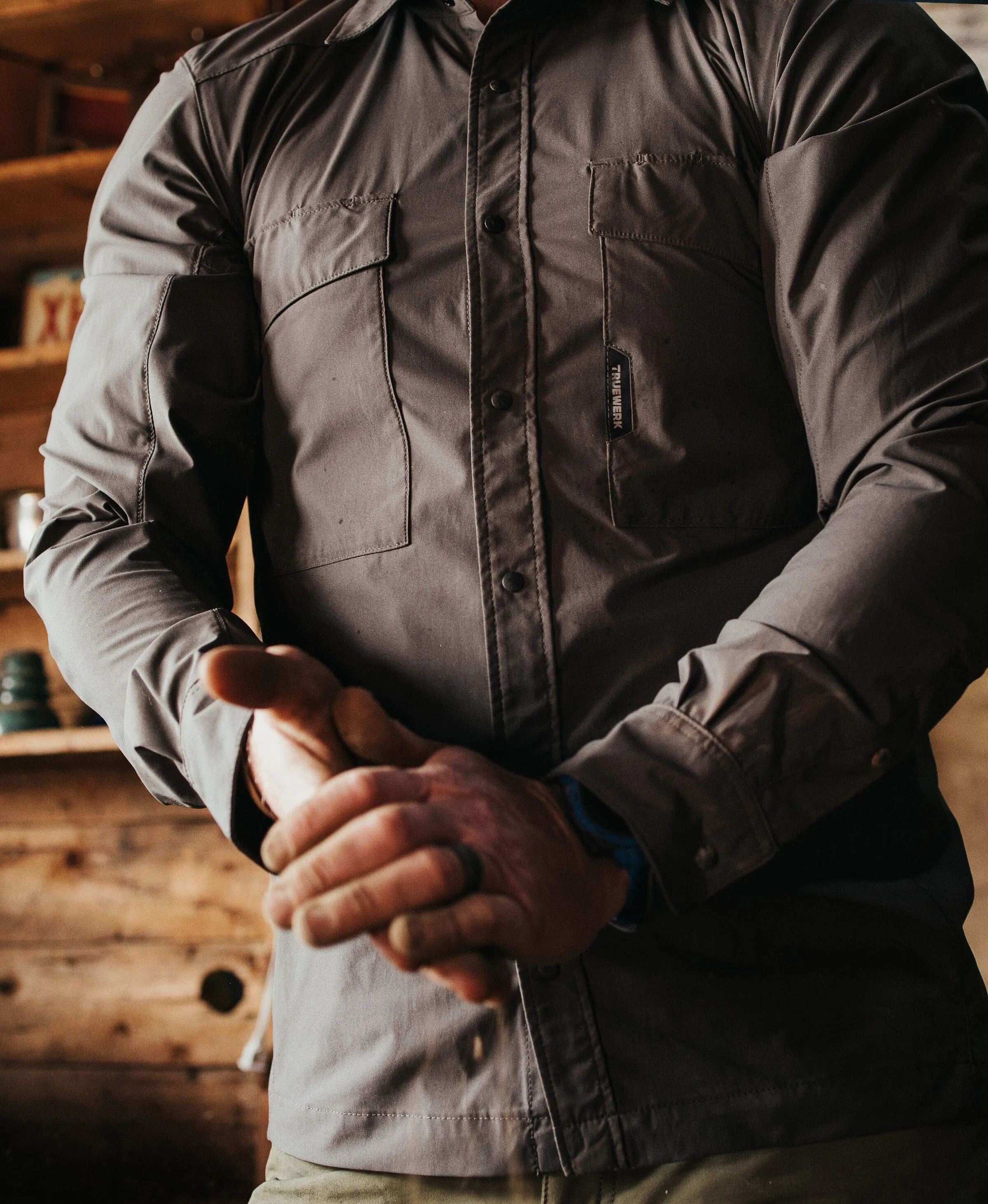 Cloud Long Sleeve Shirt sold by Truewerk product image thumbnail 4