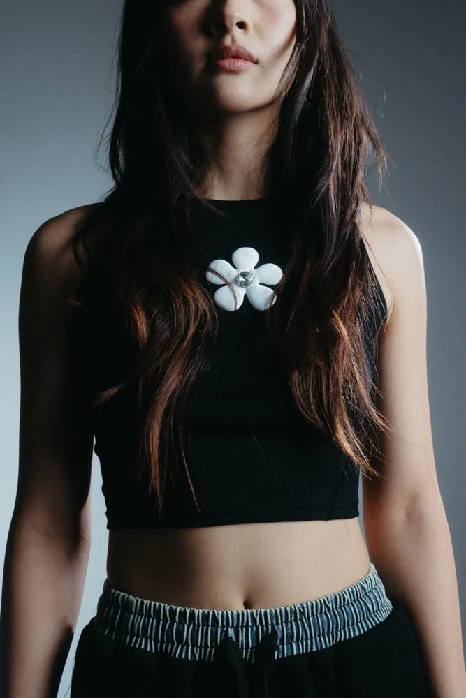 Petals Cropped Tank sold by Mary Lo product image thumbnail 4